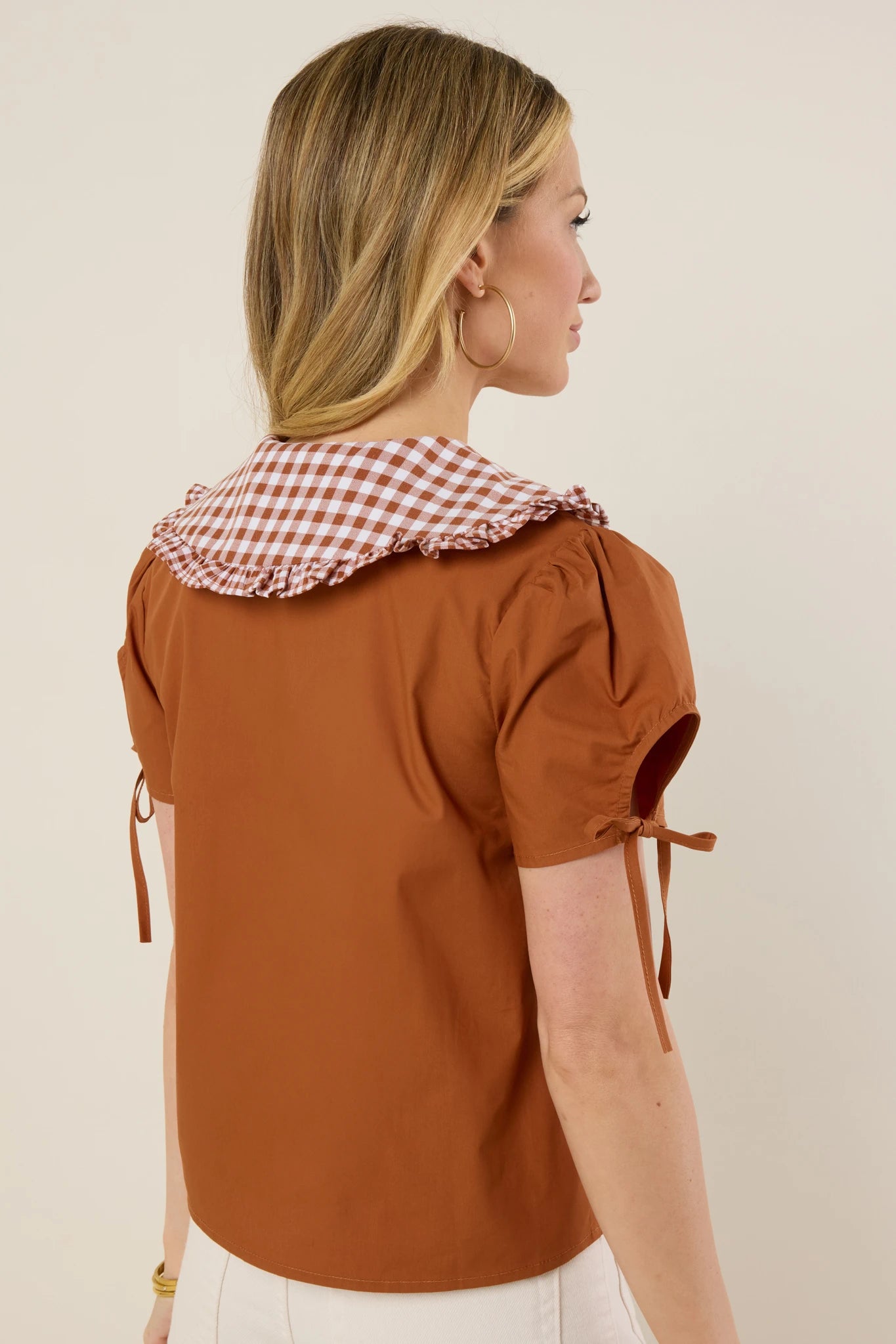 Quinn Top- Rust