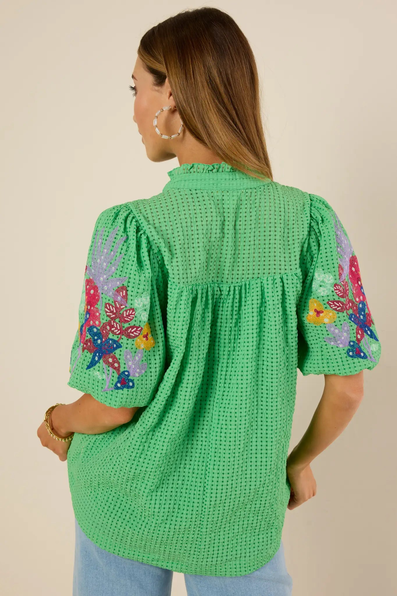 Amelia Top- Green
