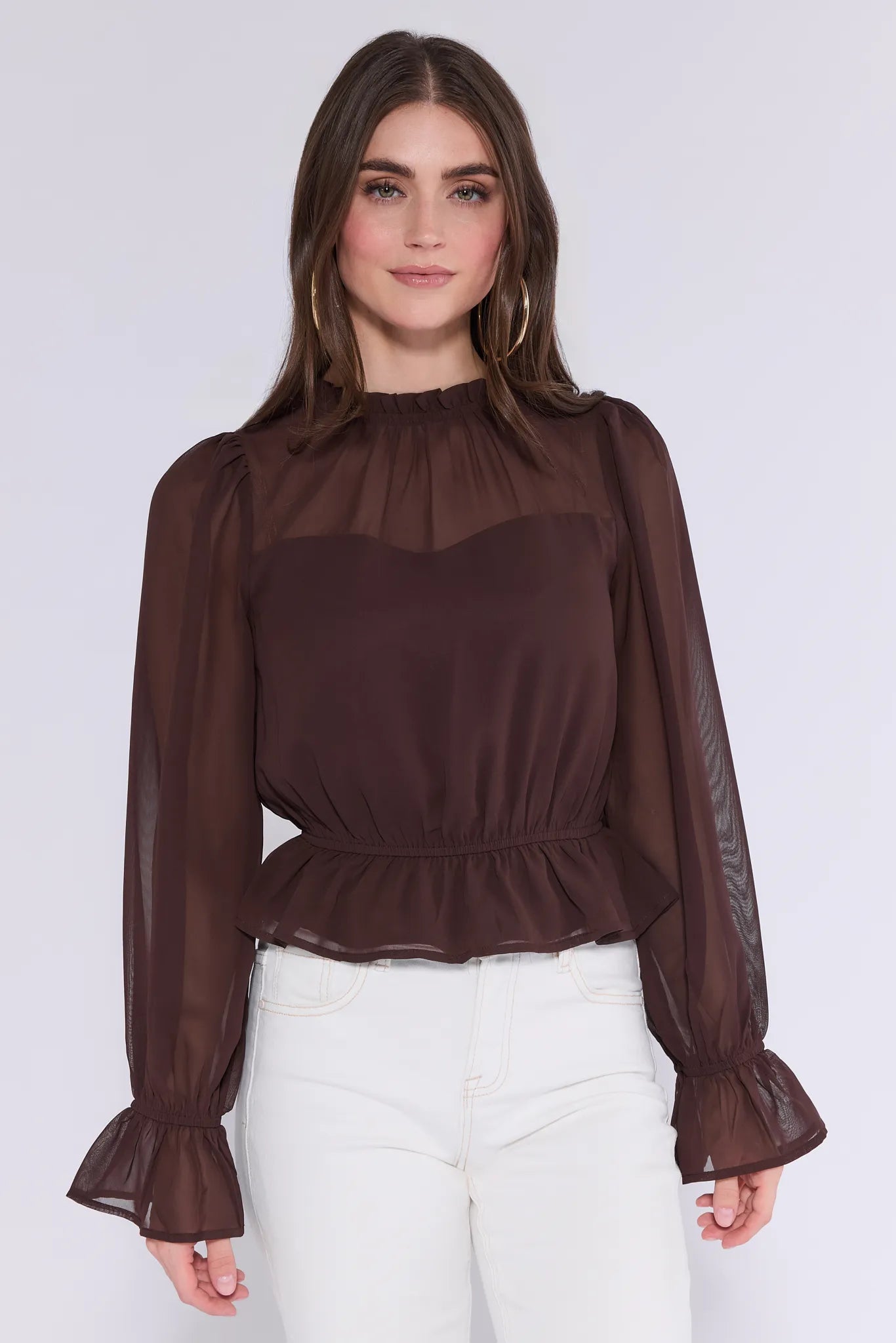 Capri Top- Brown