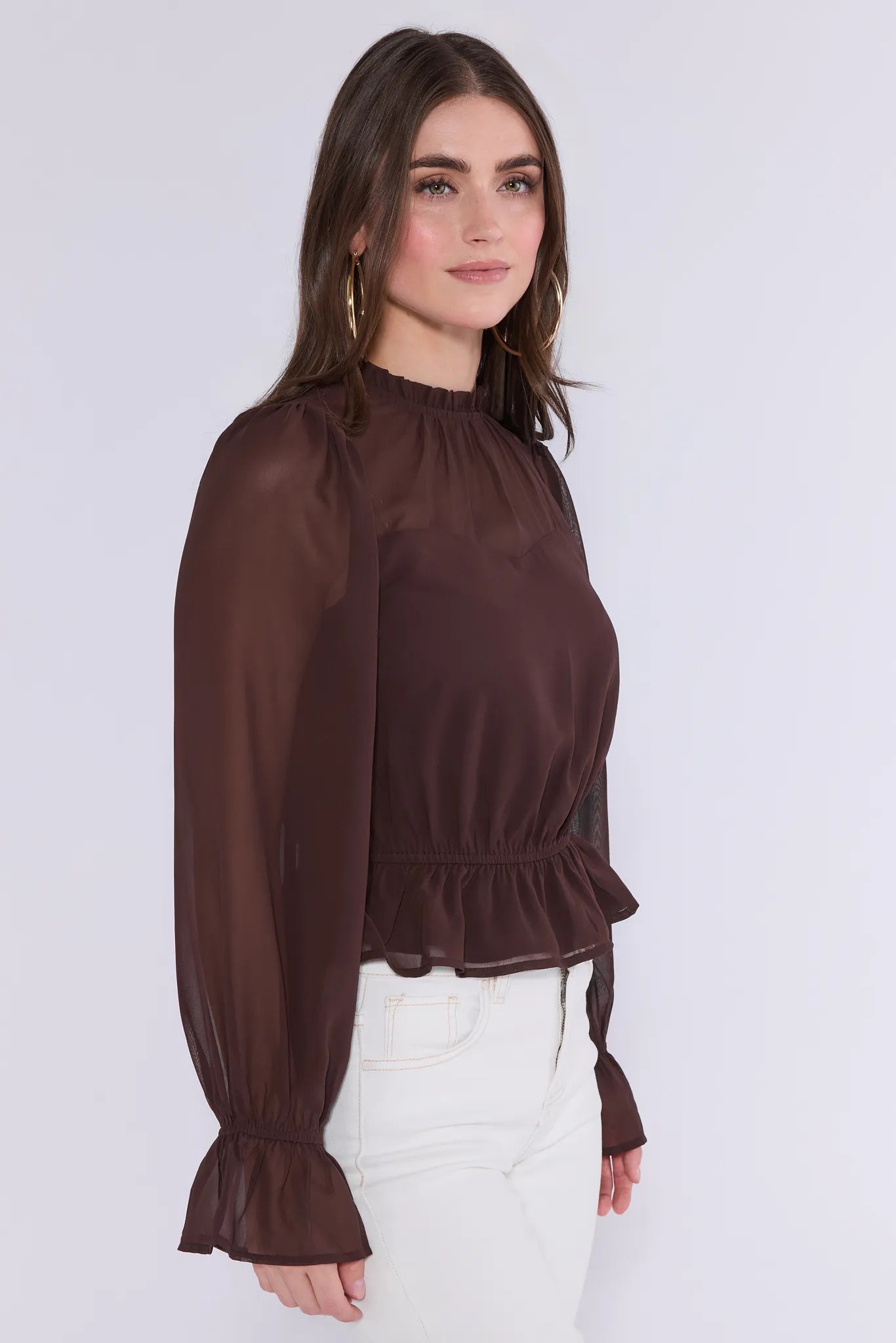 Capri Top- Brown