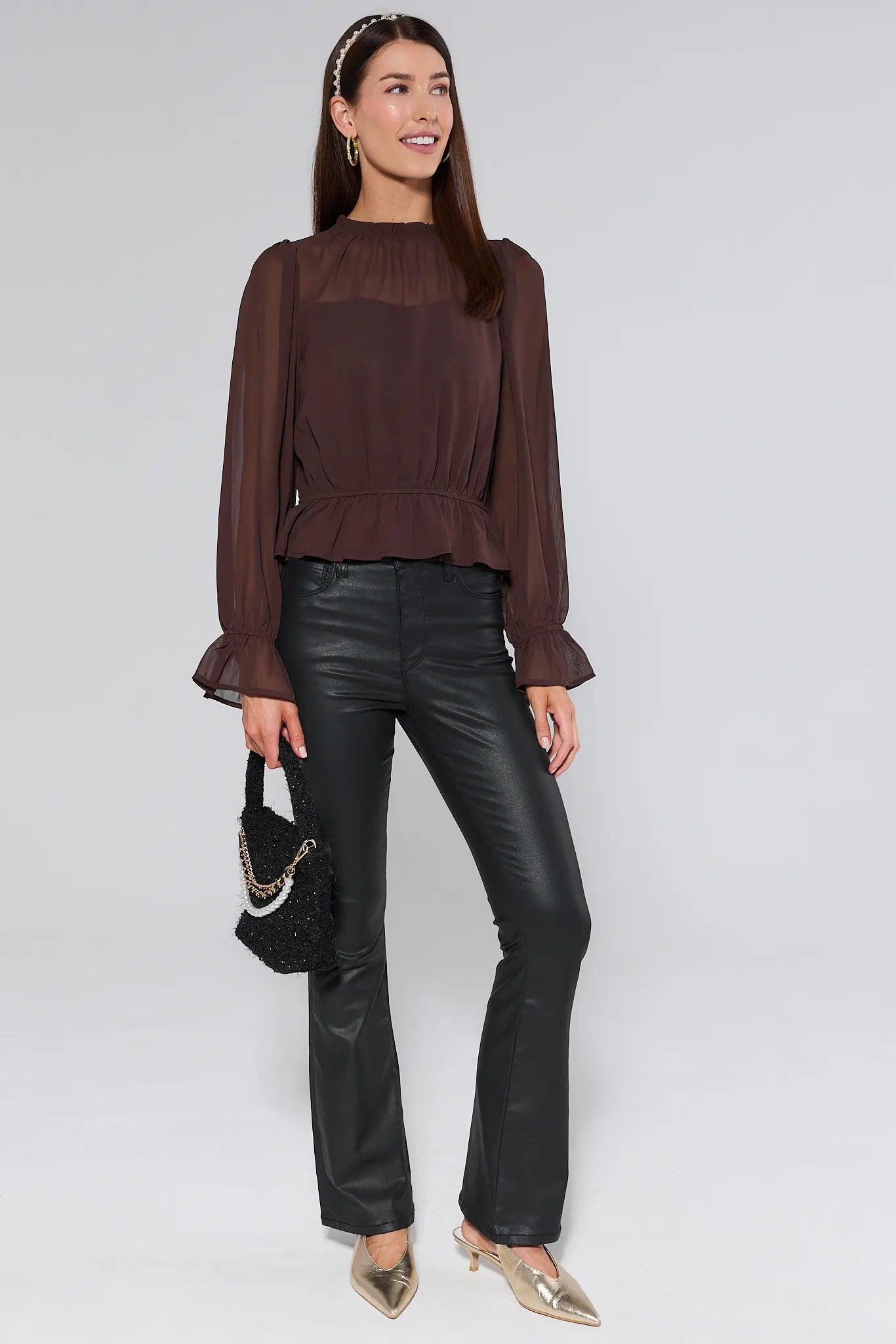 Capri Top- Brown