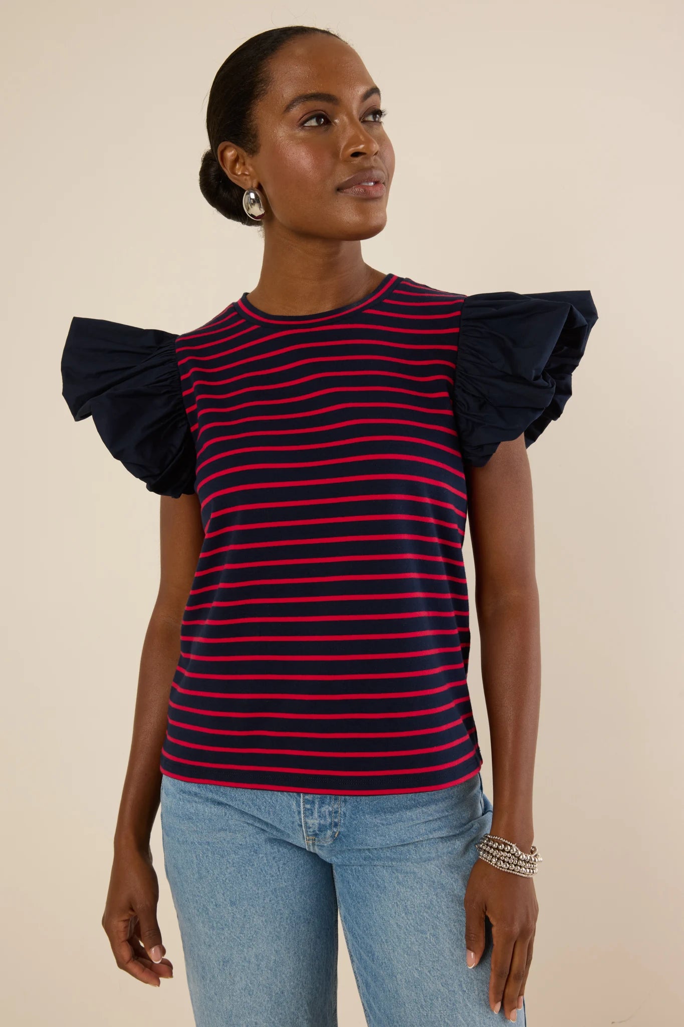 Aubrey Top- Navy