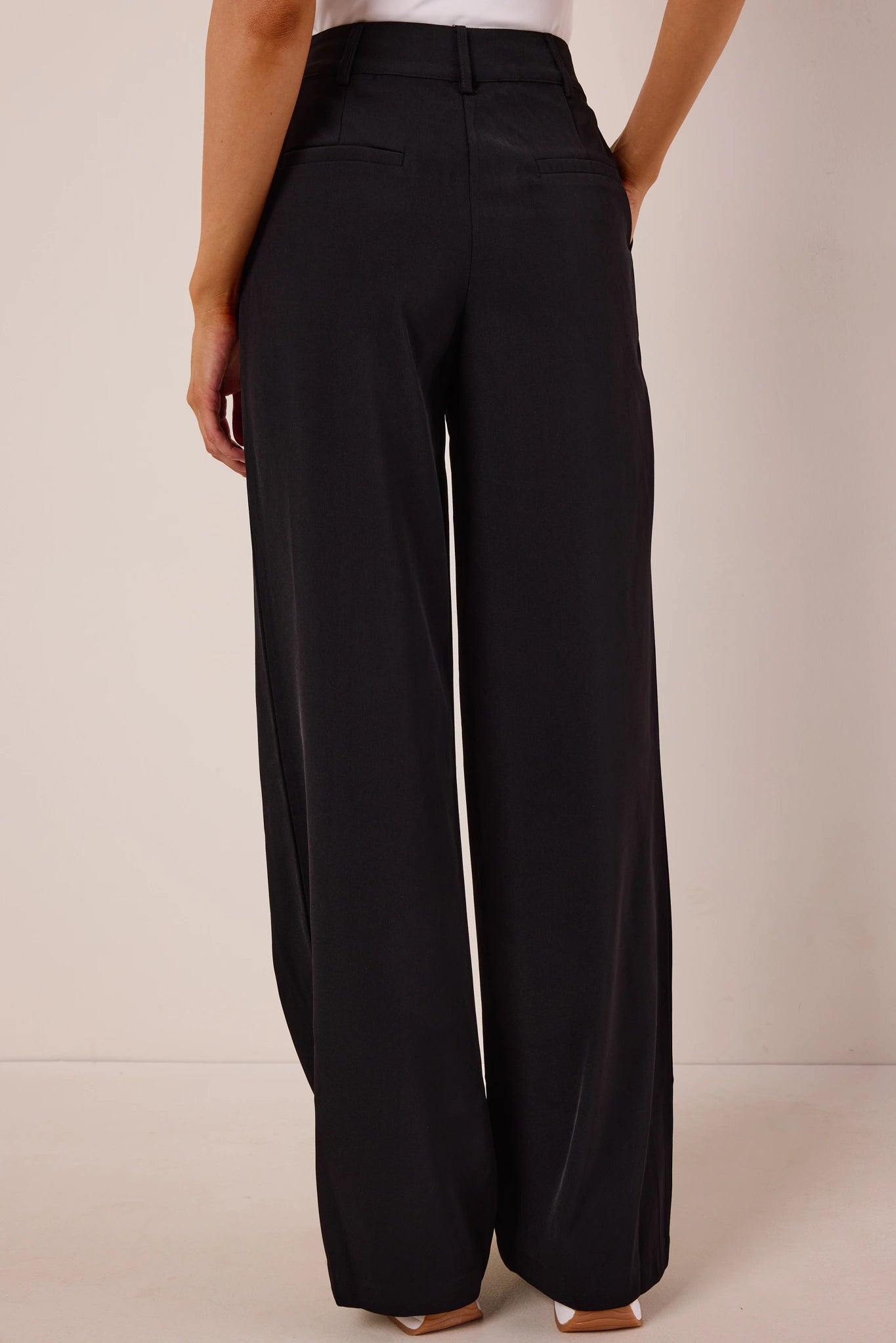 Antoinette Black Wide Leg Pants
