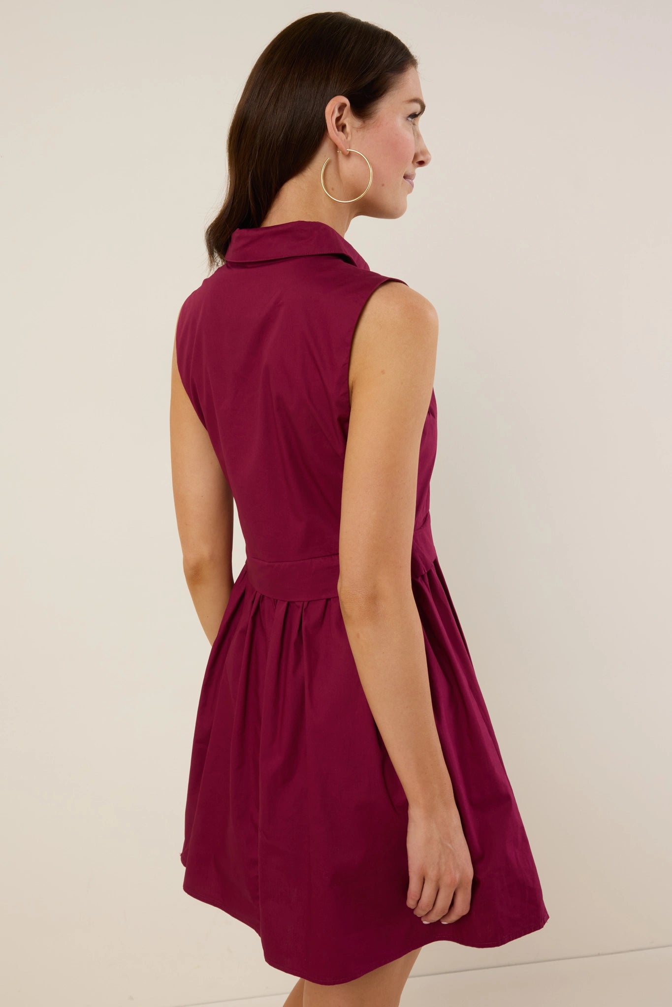 Tilley Dress- Maroon