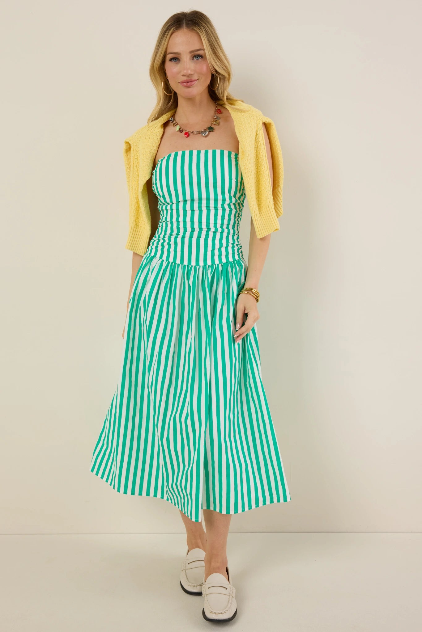 Jaylen Dress- Green