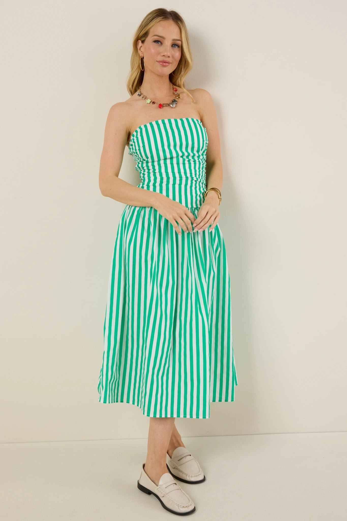 Jaylen Dress- Green