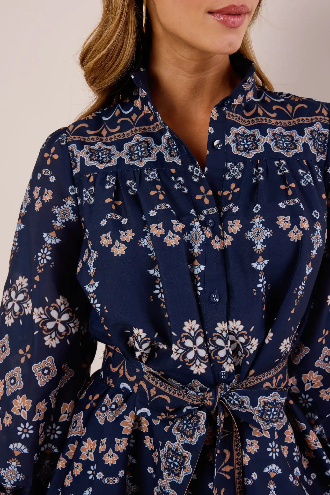 Maevery Abstract Short Dress