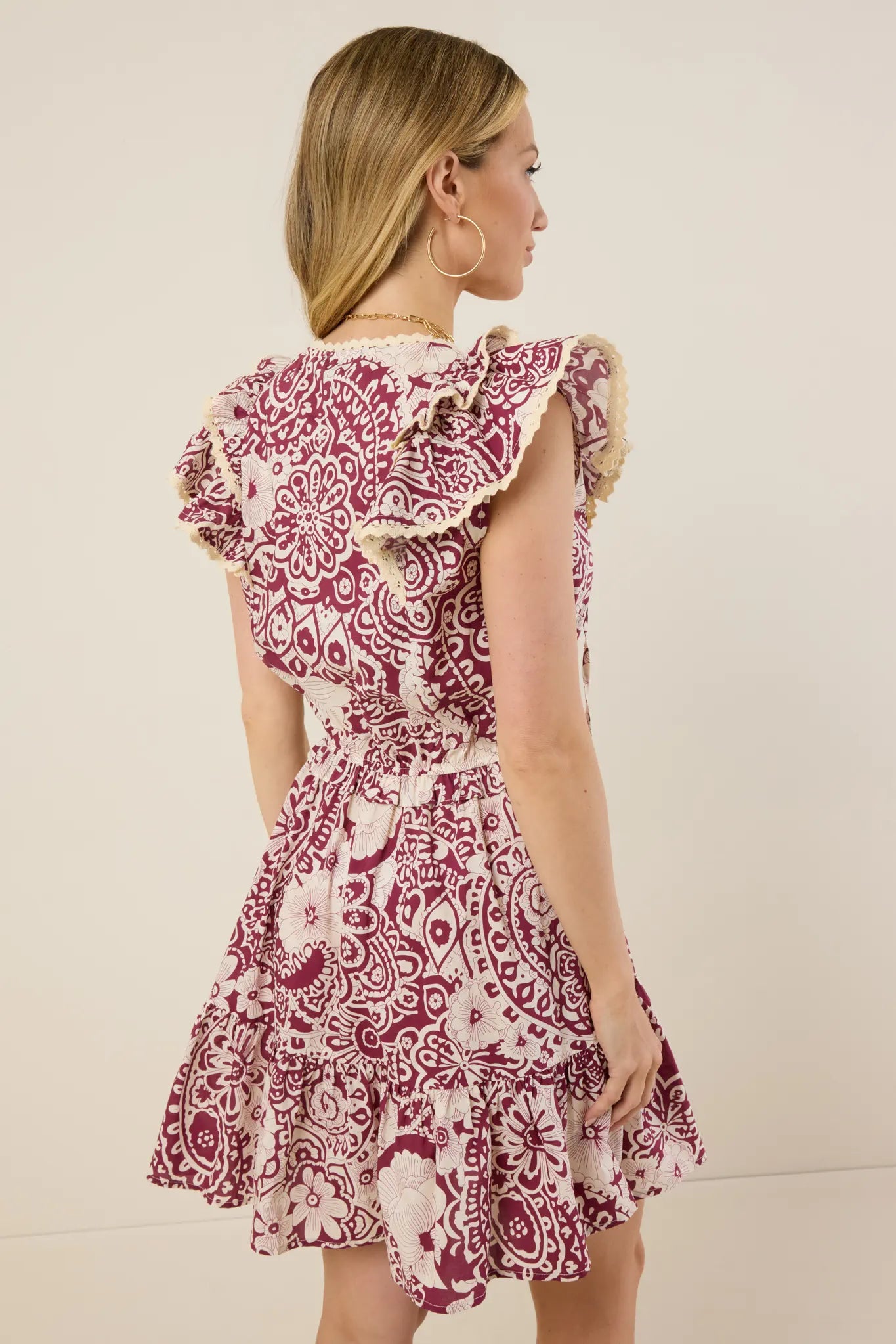 Maren Dress- Plum