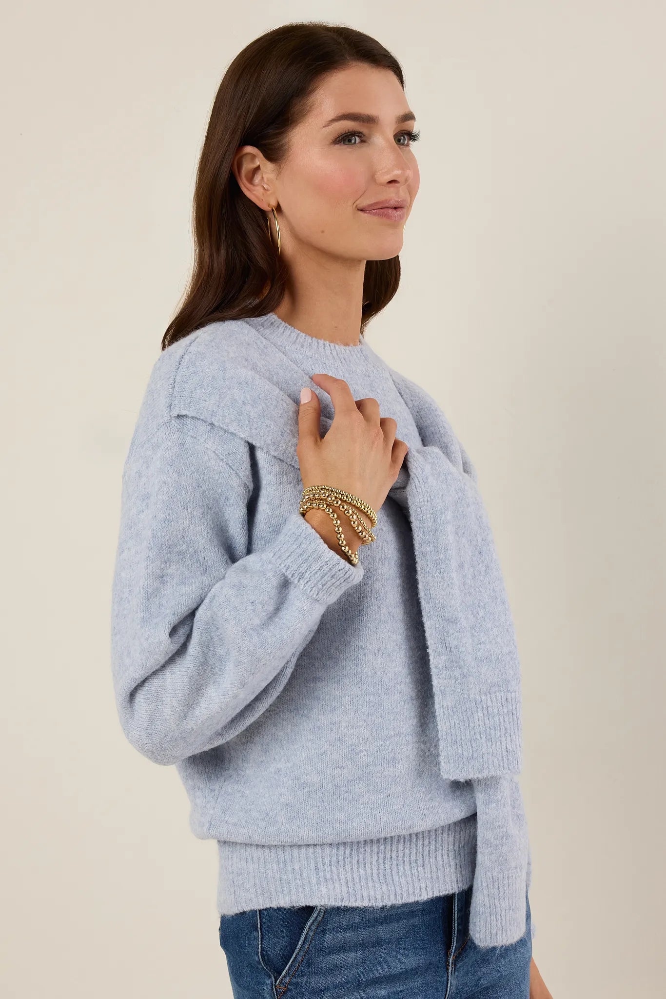 Stevie Sweater- Blue