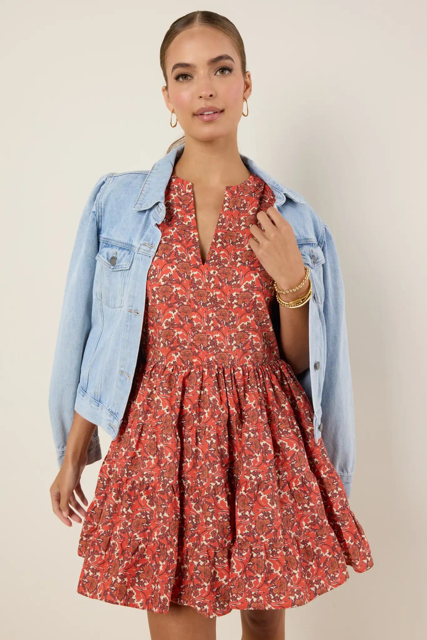 Meredith Dress- Orange
