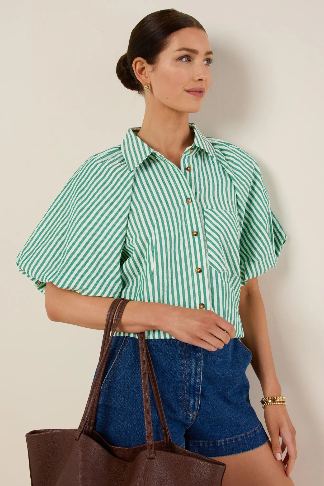Roxann Top- Green
