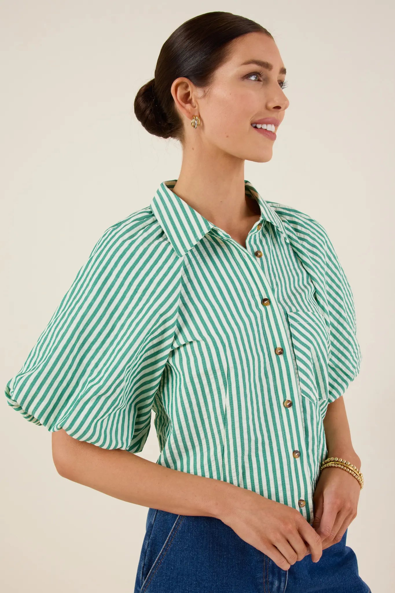 Roxann Top- Green