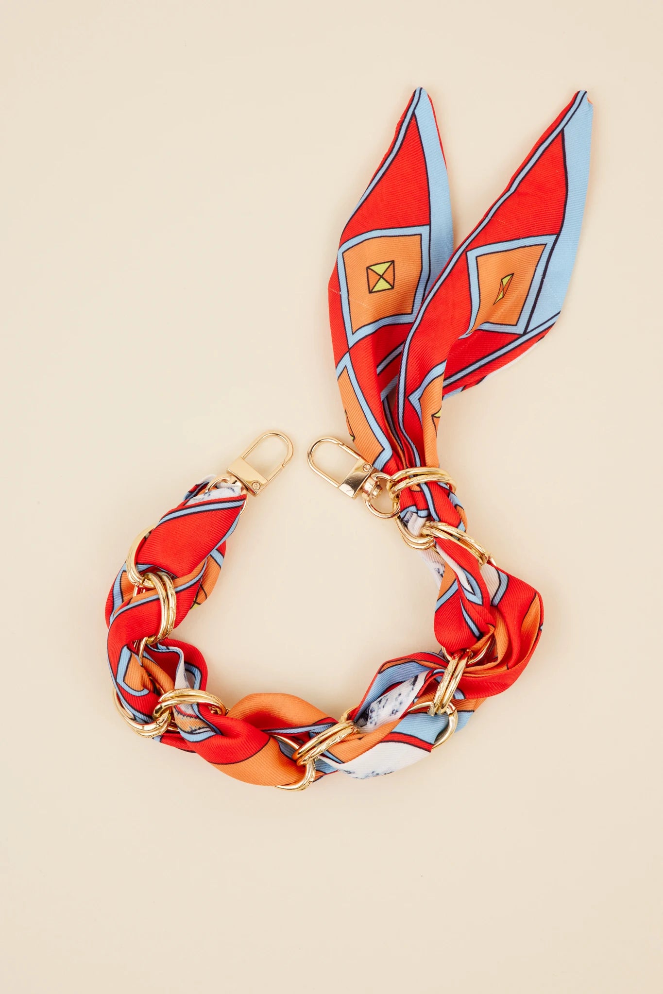 Bailey Phone Wrist Strap- Orange