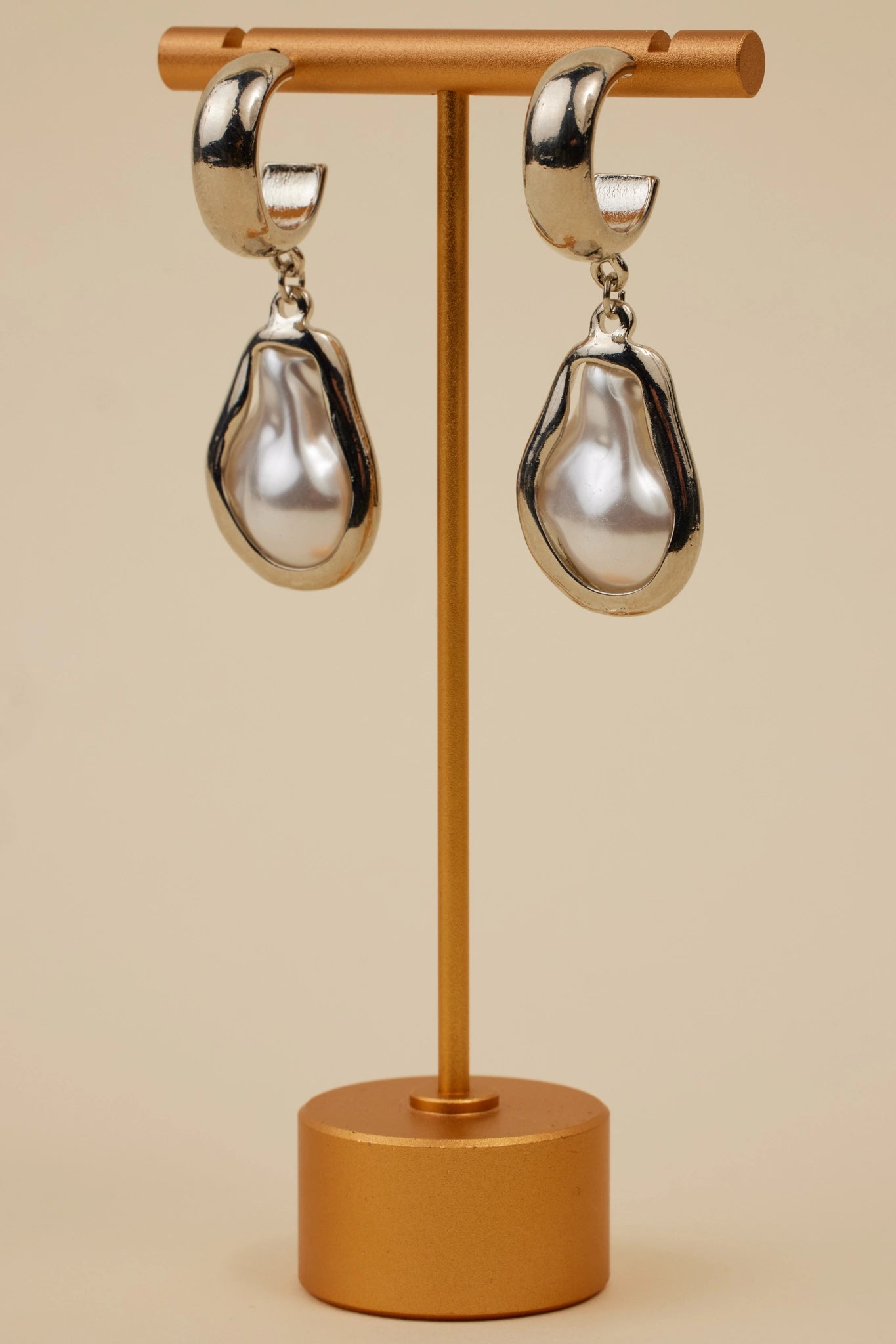 Lou Earrings- Silver