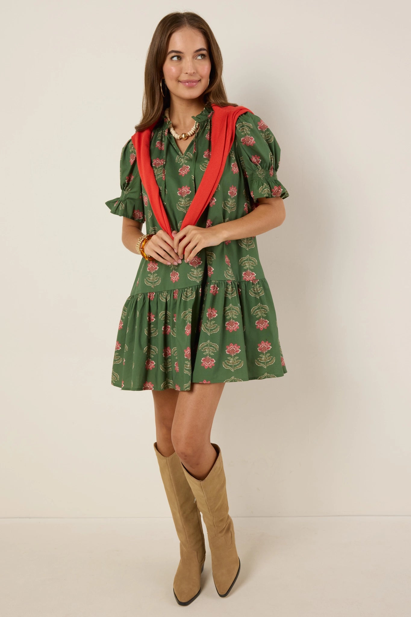 Ariel Dress- Green
