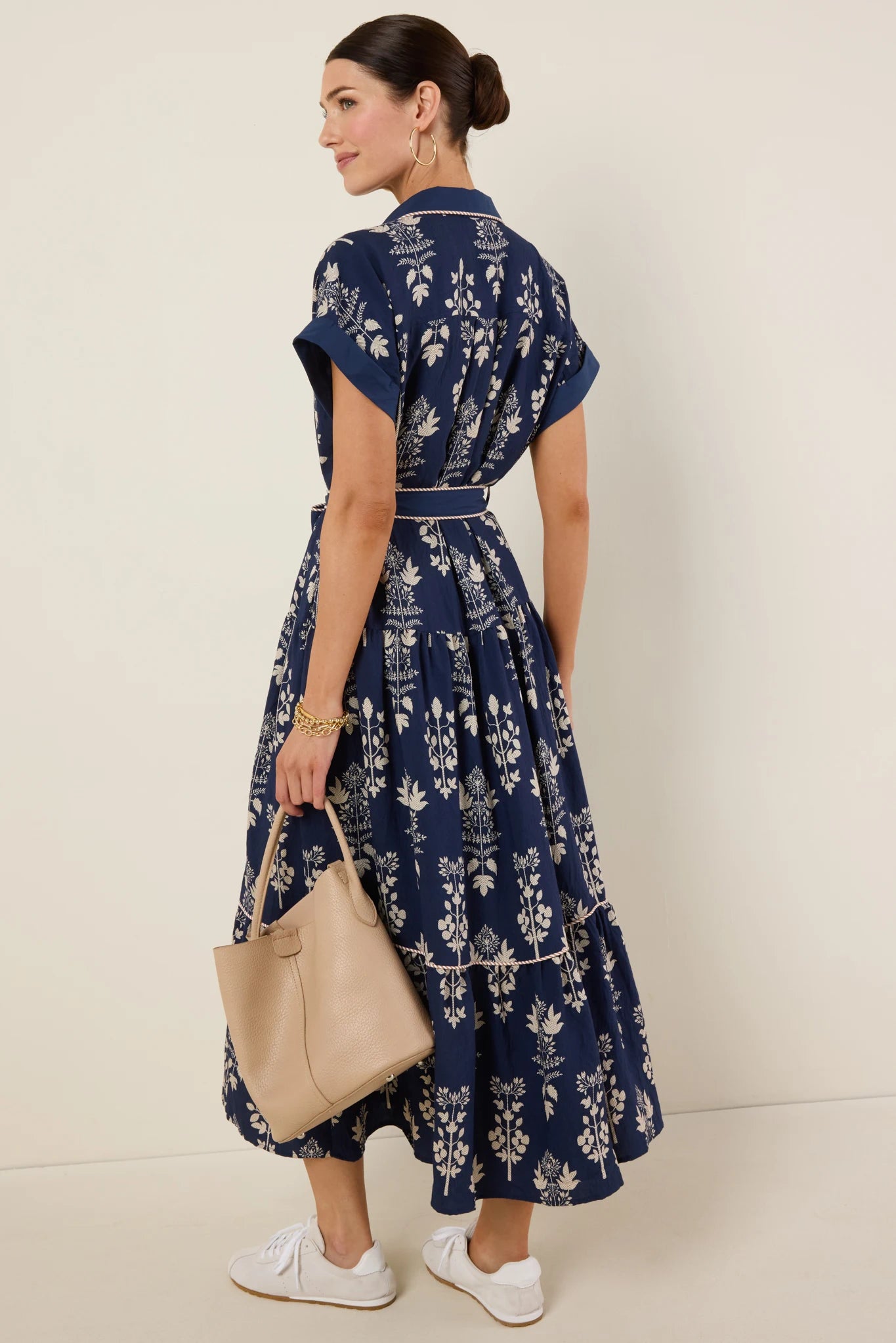 Cleo Dress- Navy