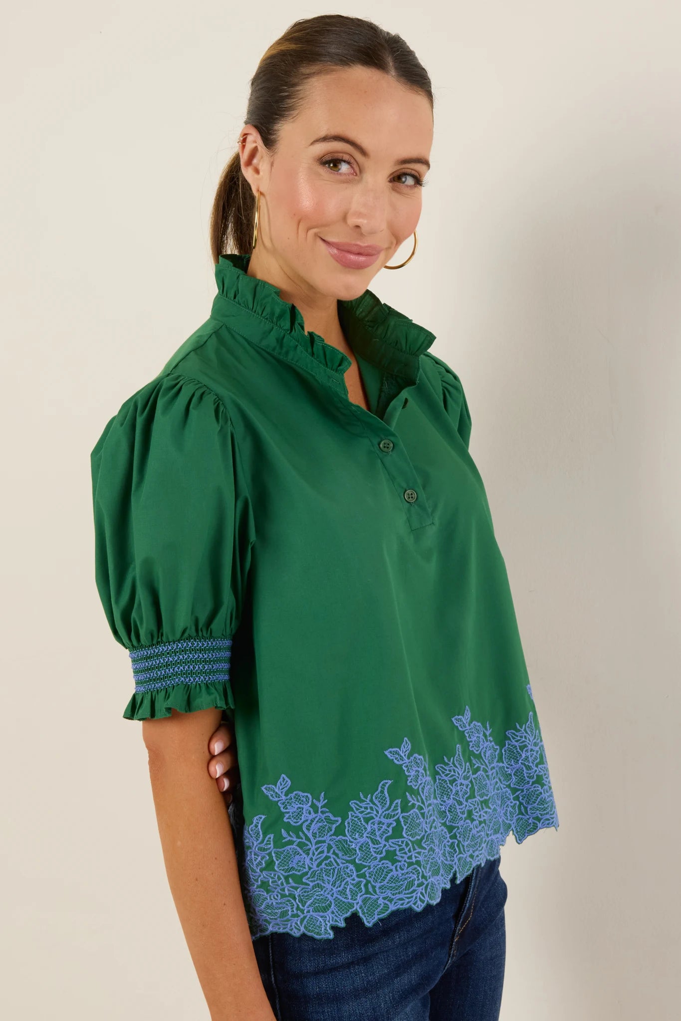 Prudence Top- Green