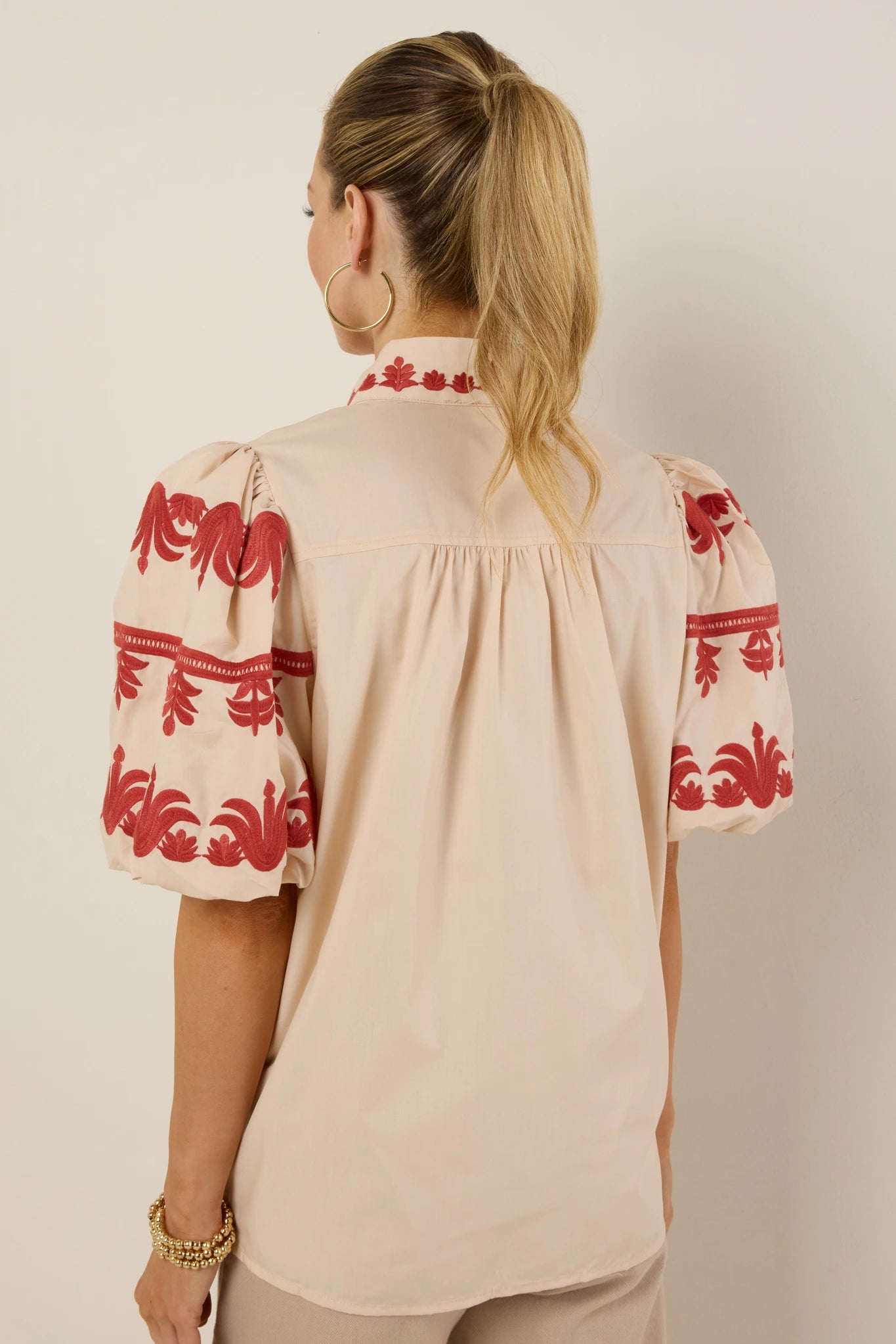 Lyla Top- Cream