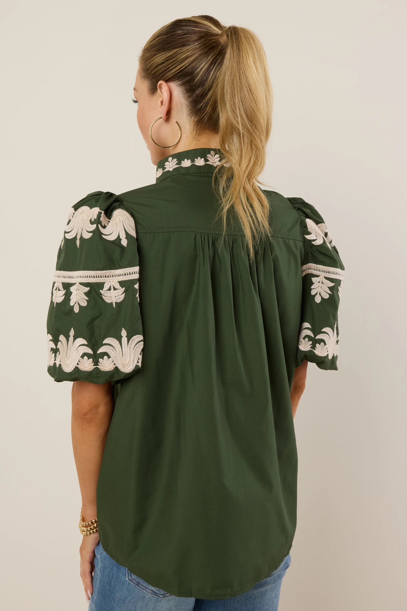 Lyla Top- Green