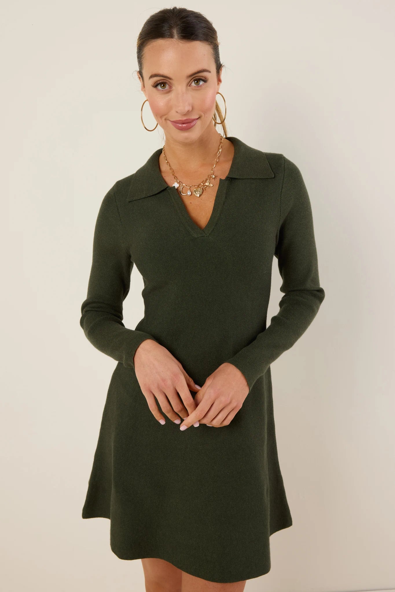 Amelia Dress- Olive