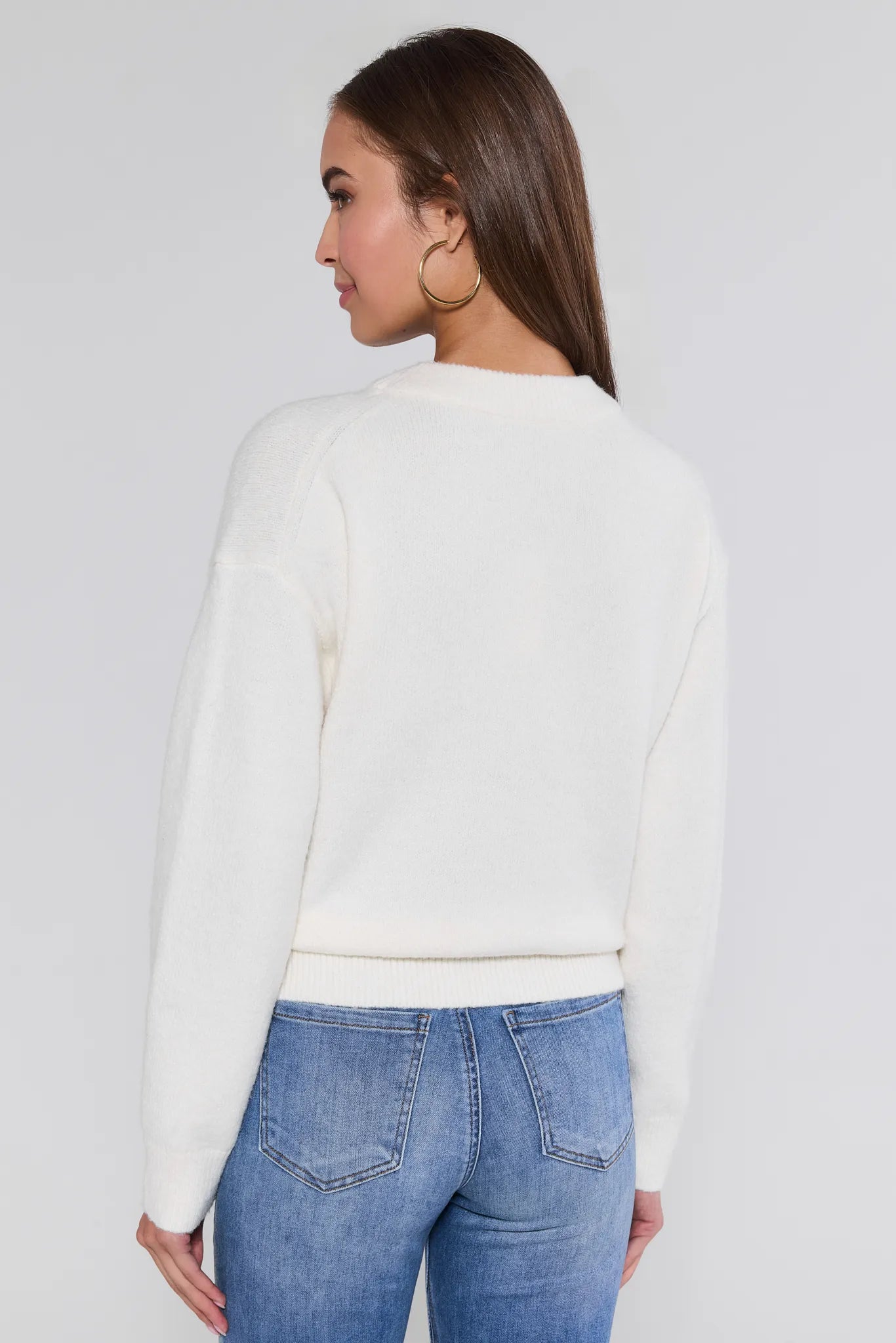 Natalie Cream Knit Sweater