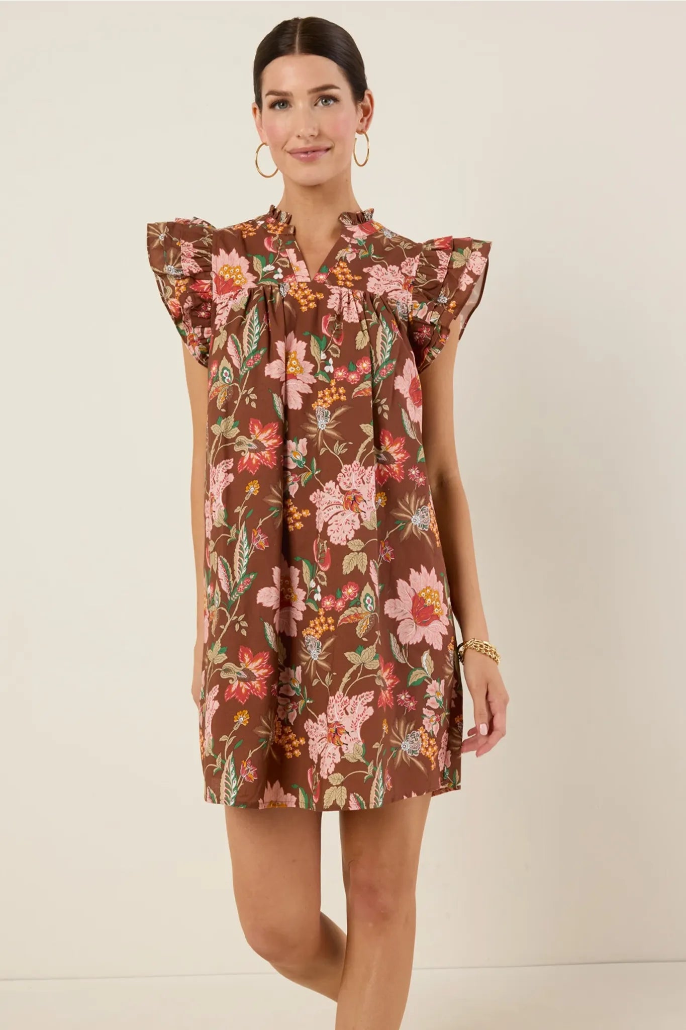 Romy Dress- Brown