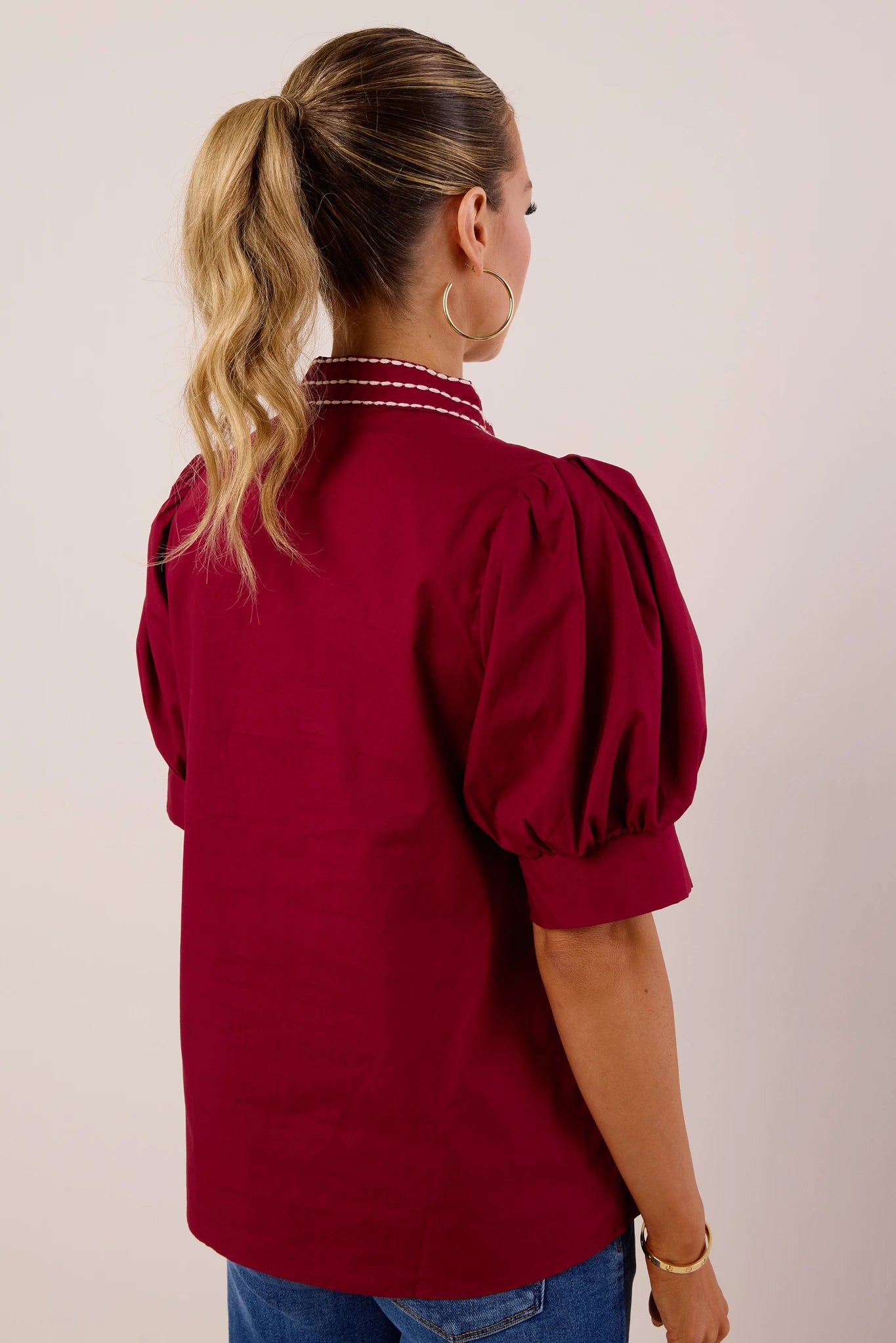 Lilith Top- Maroon