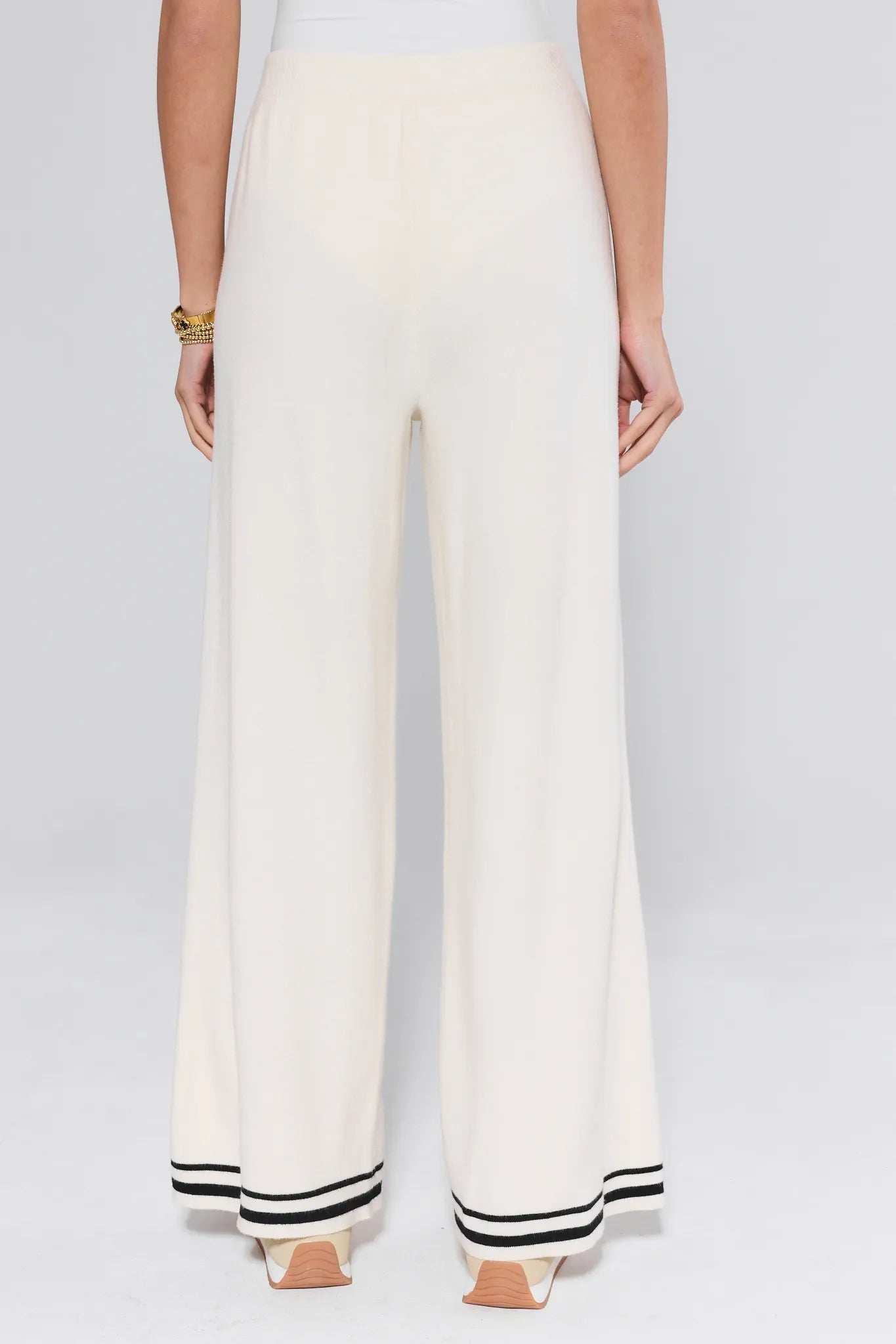 Lexie Ivory Knit Pants