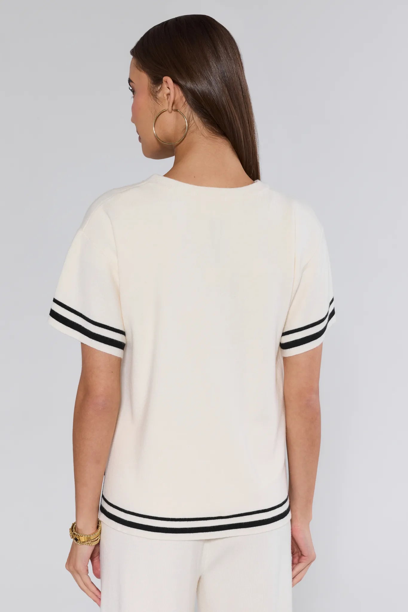 Lexie Ivory Knit Top