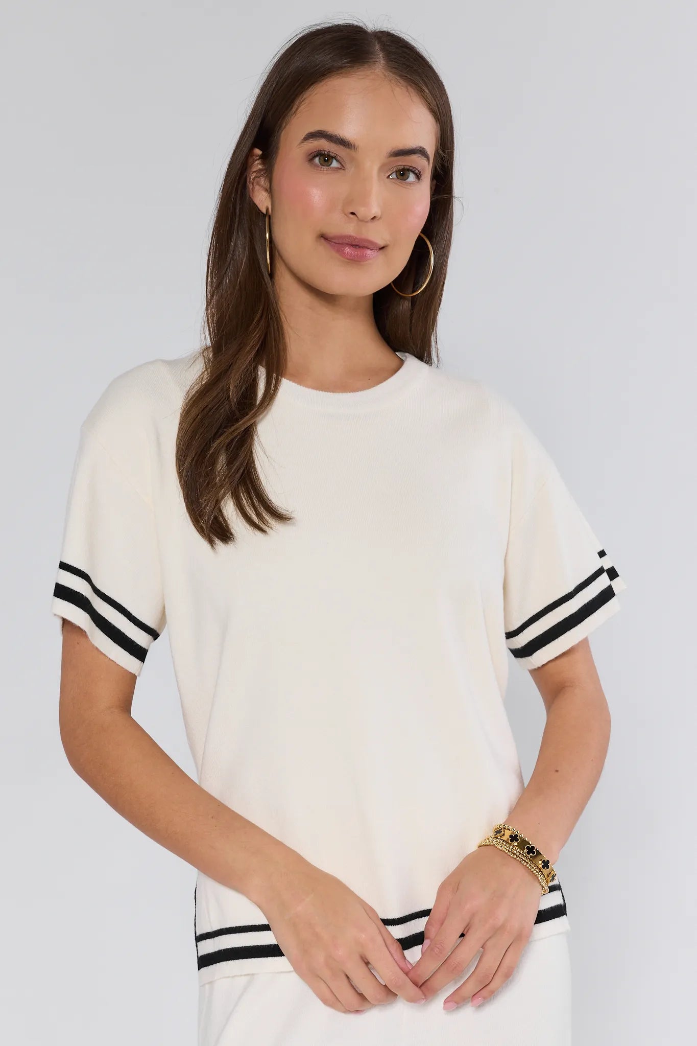 Lexie Ivory Knit Top