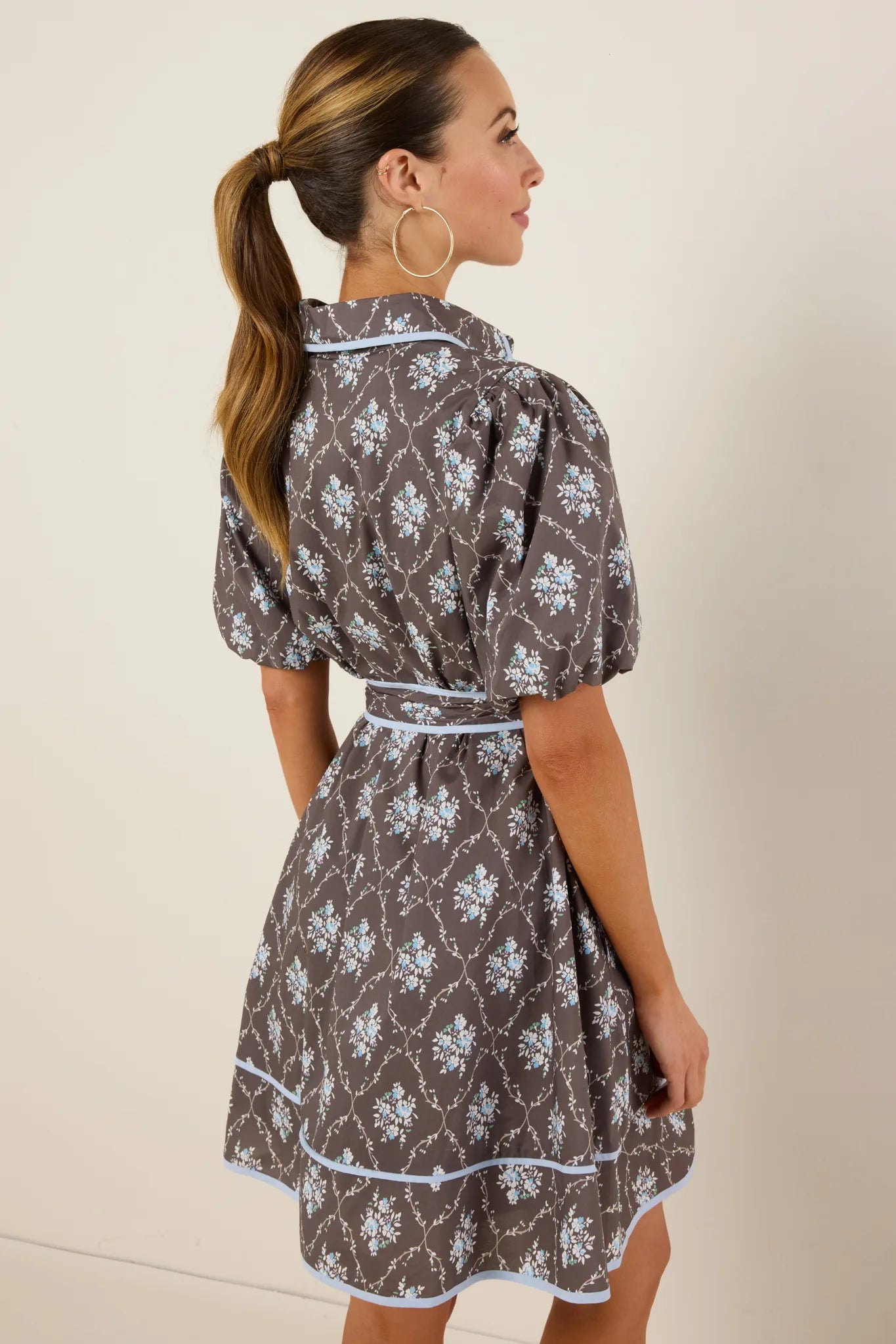 Regan Dress- Brown