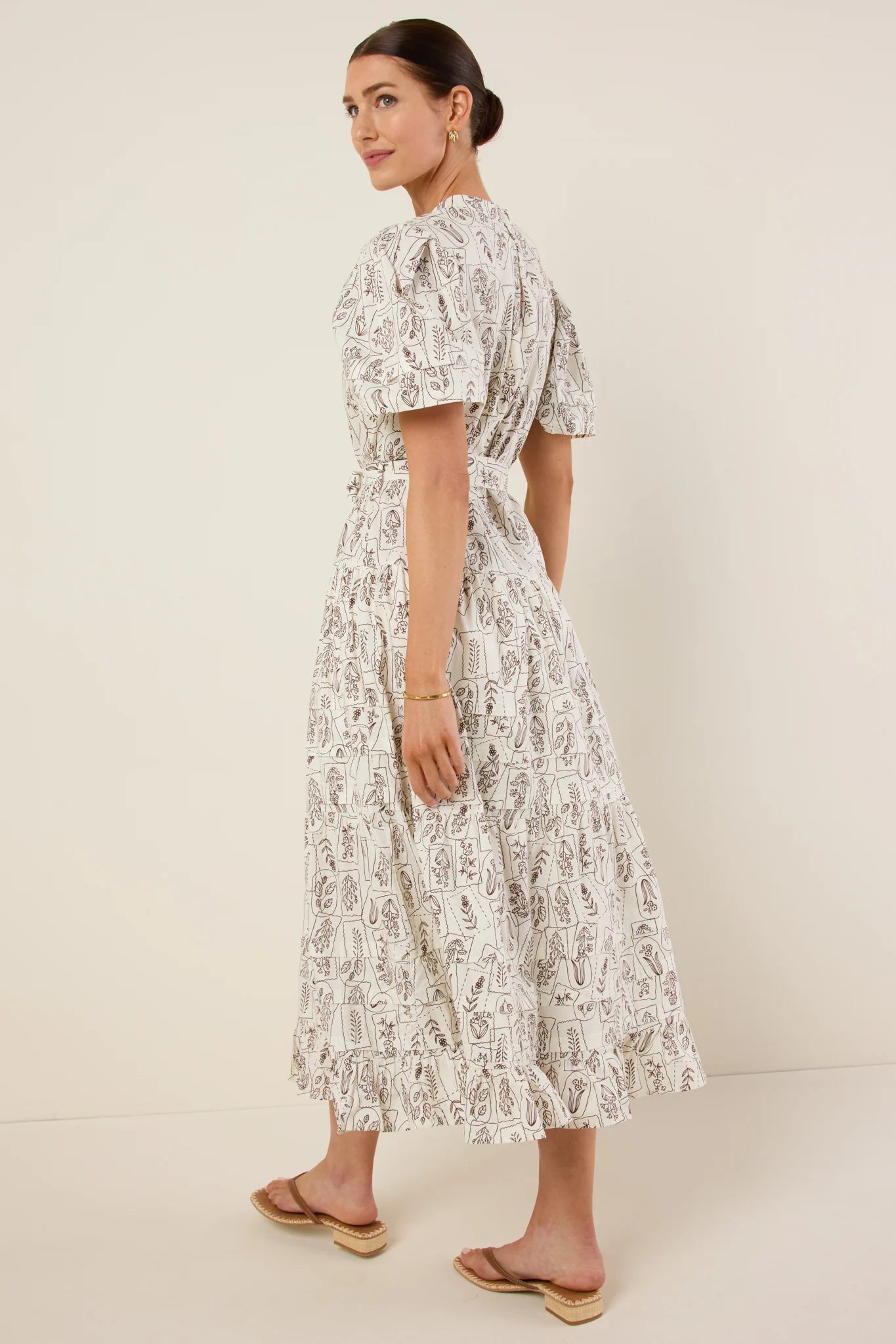 Avalon Dress- Brown