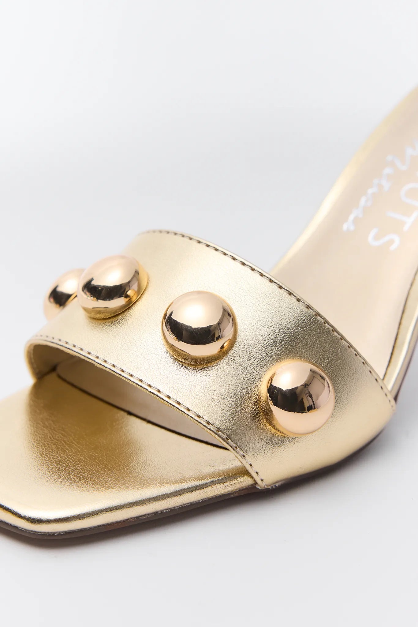 Thea Gold Kitten Heels