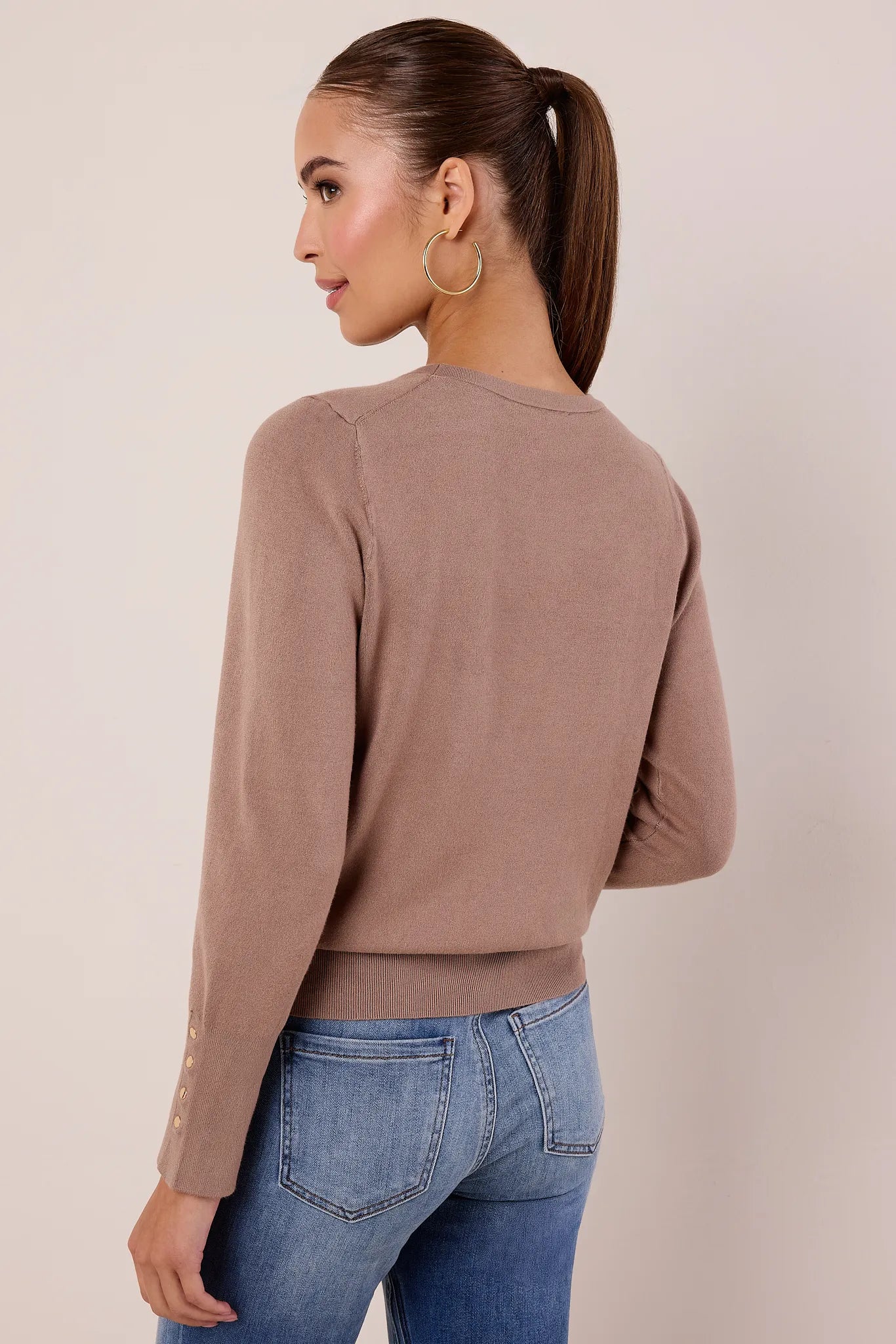 Enid Sweater- Taupe