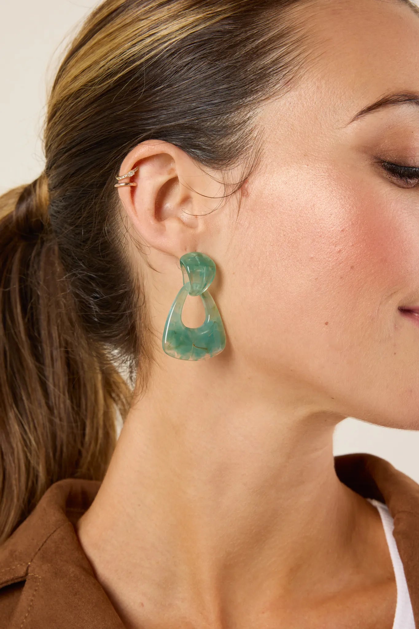 Bailey Earrings- Green