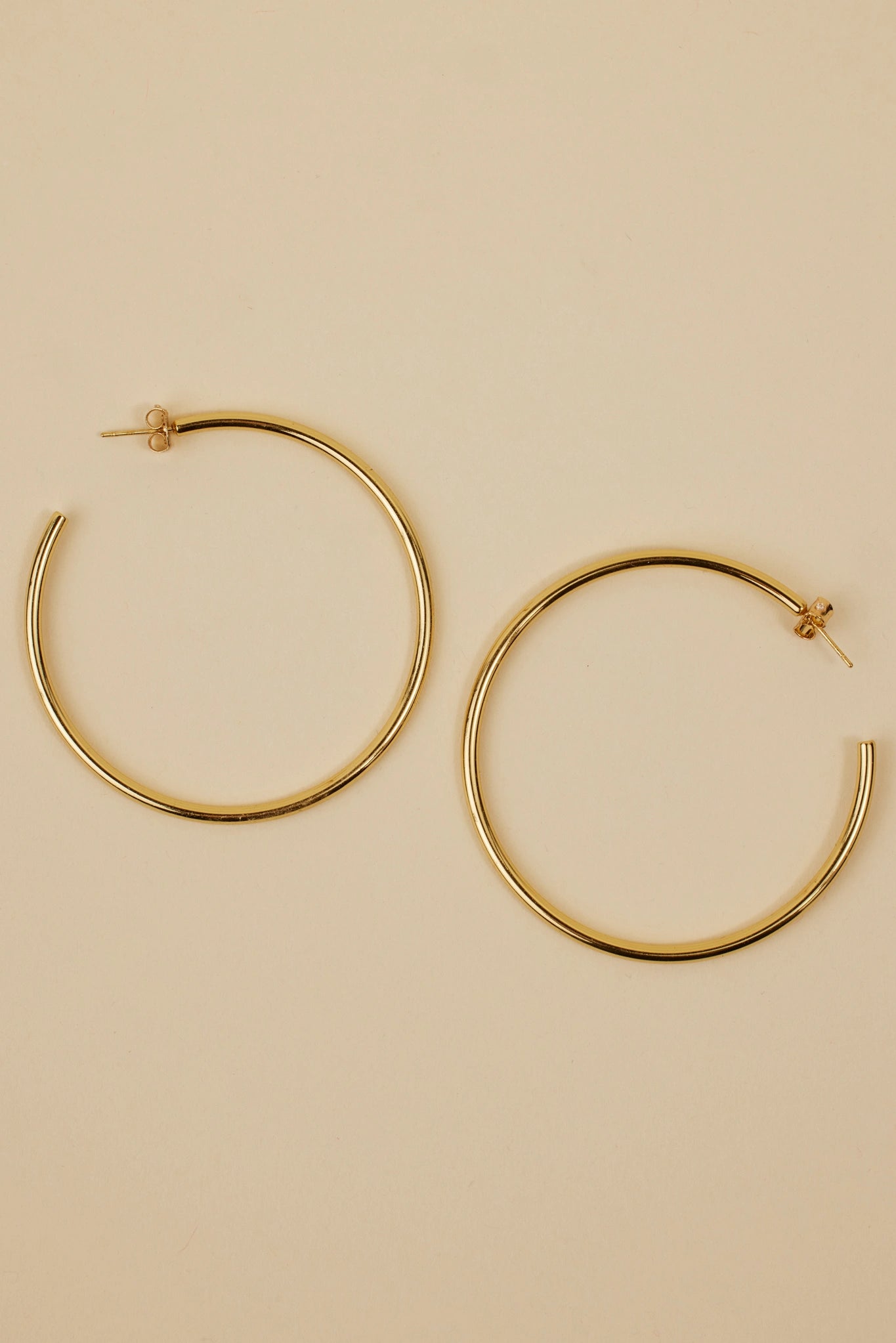 Leigh Hoop Earrings 2.5" Diameter