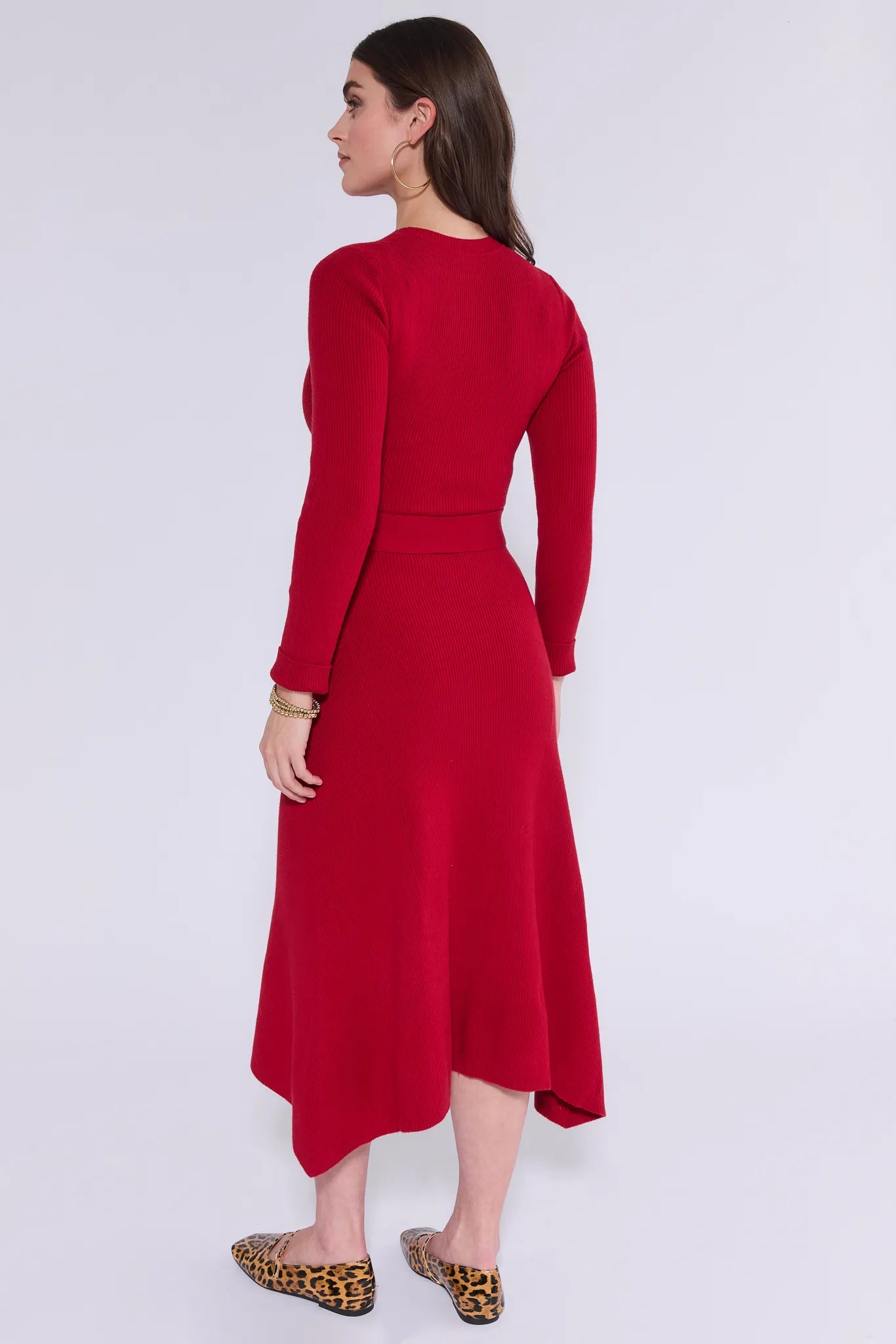 Massey Dress- Red