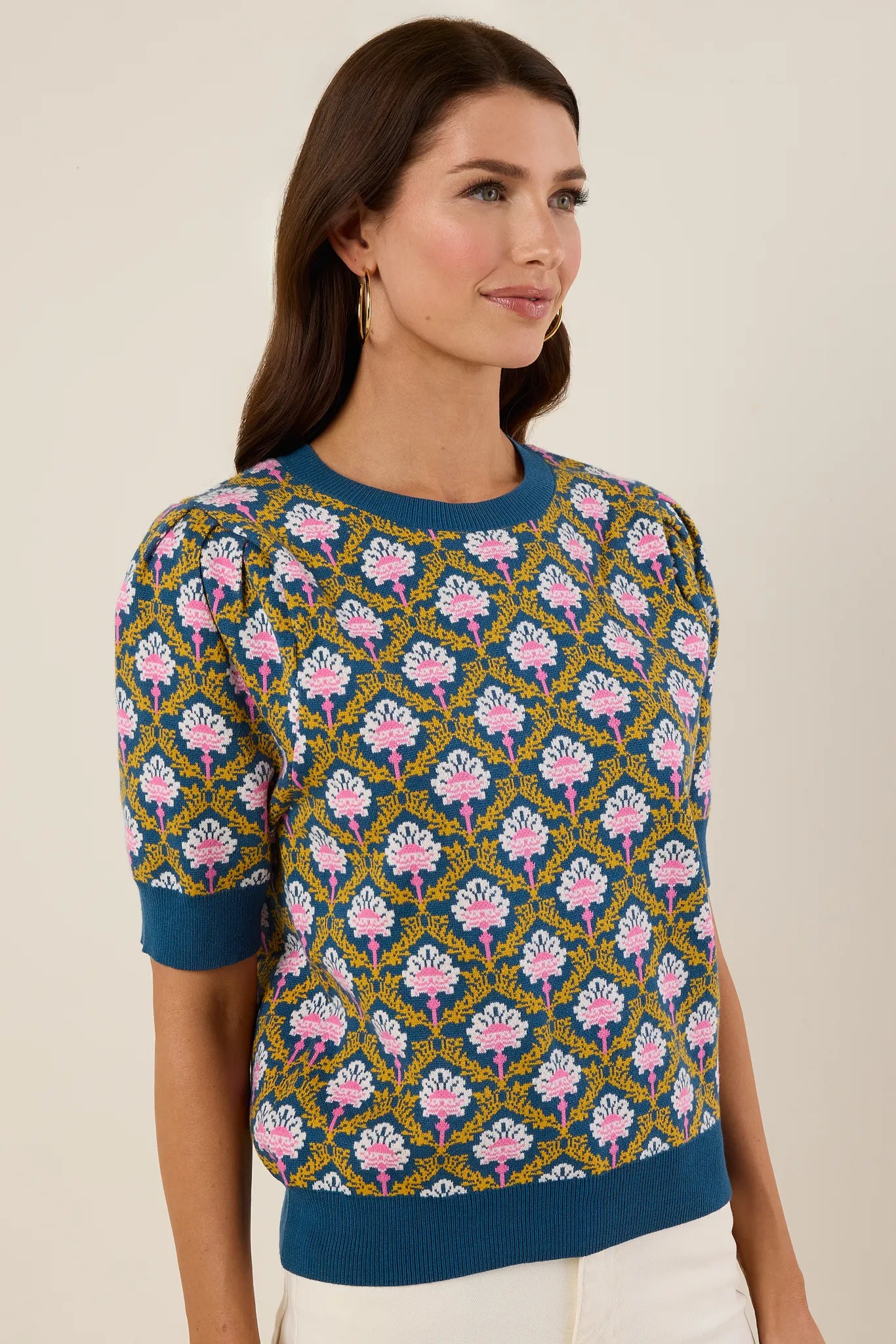 Janie Top- Teal