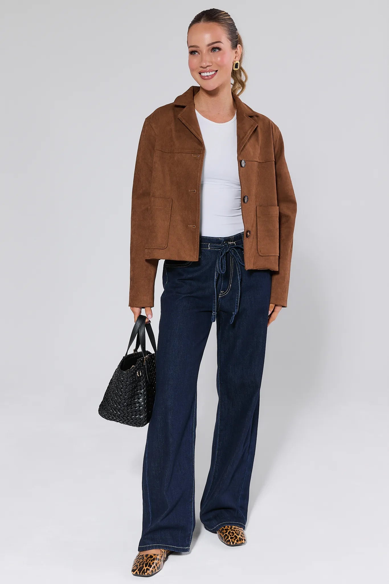 Kai Dark Wash Drawstring Jeans