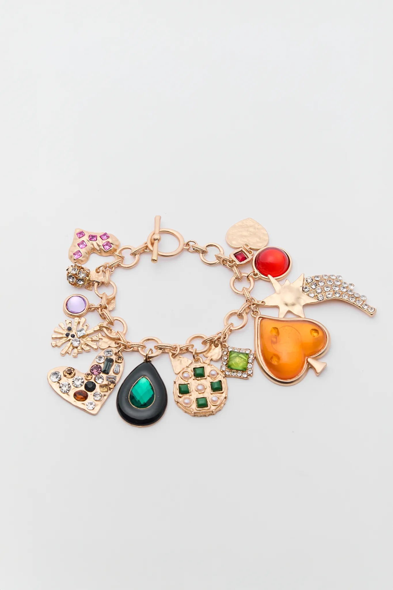 Ramona Gold Charm Bracelet