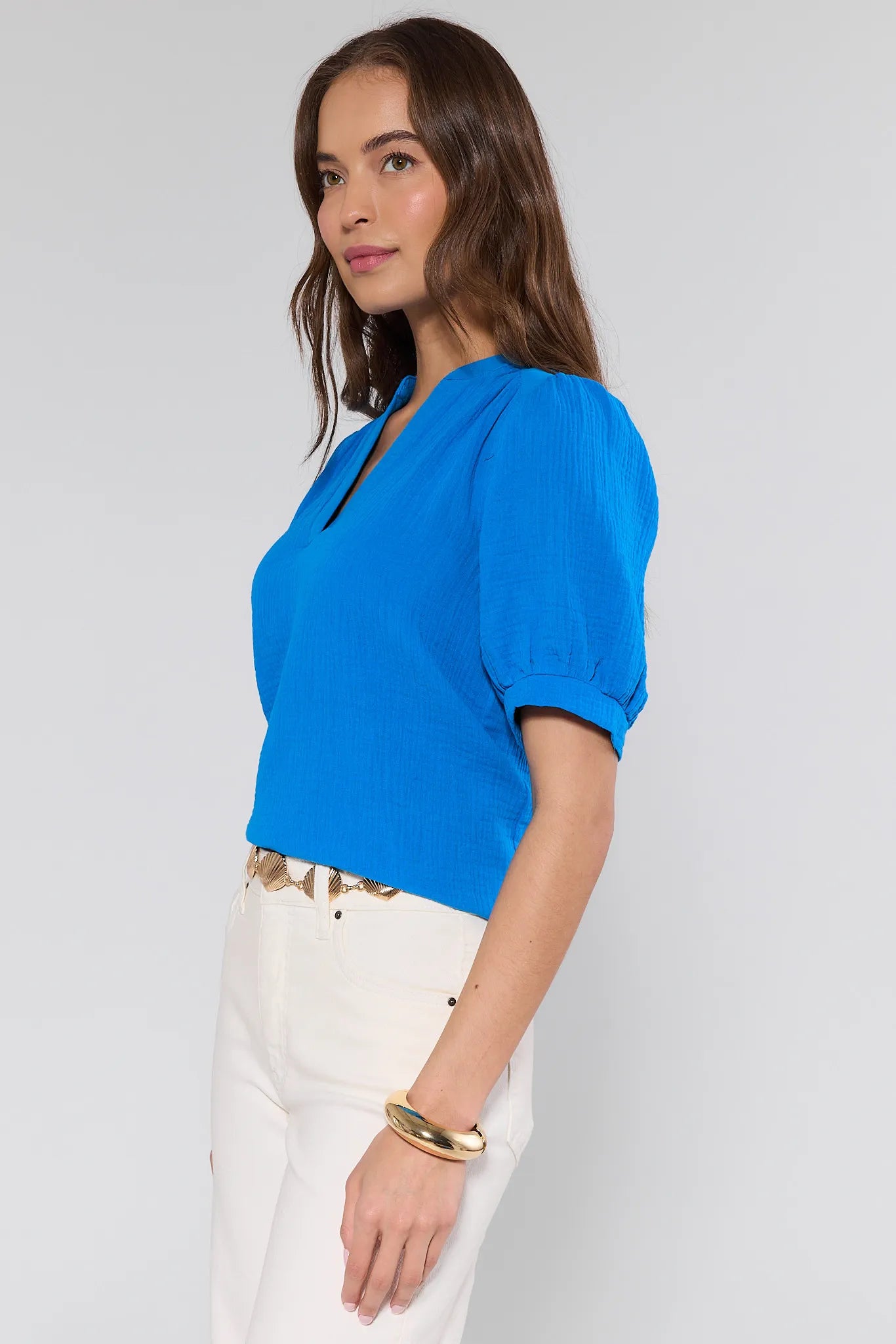 Marisol Gold Bangle Bracelet