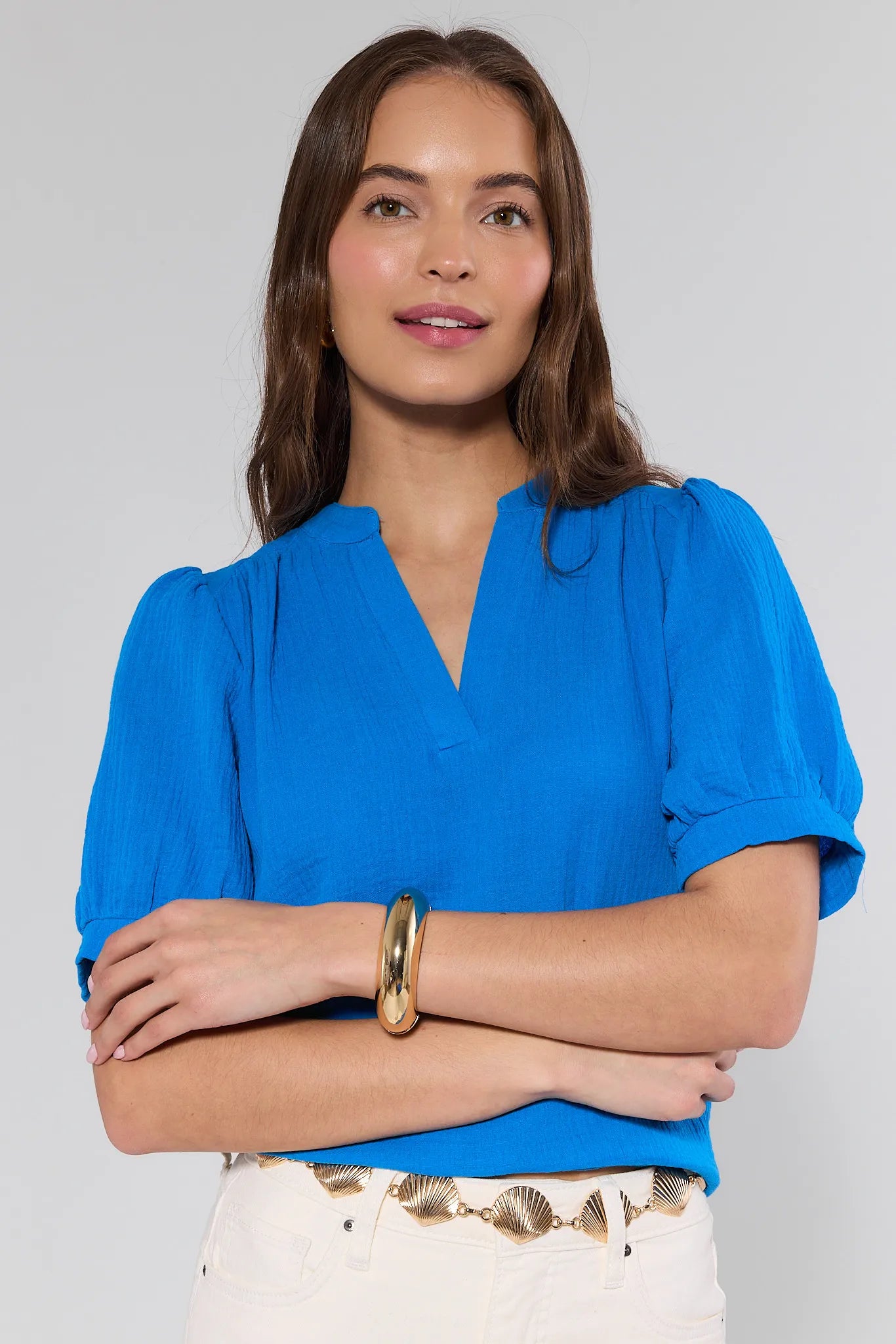 Marisol Gold Bangle Bracelet