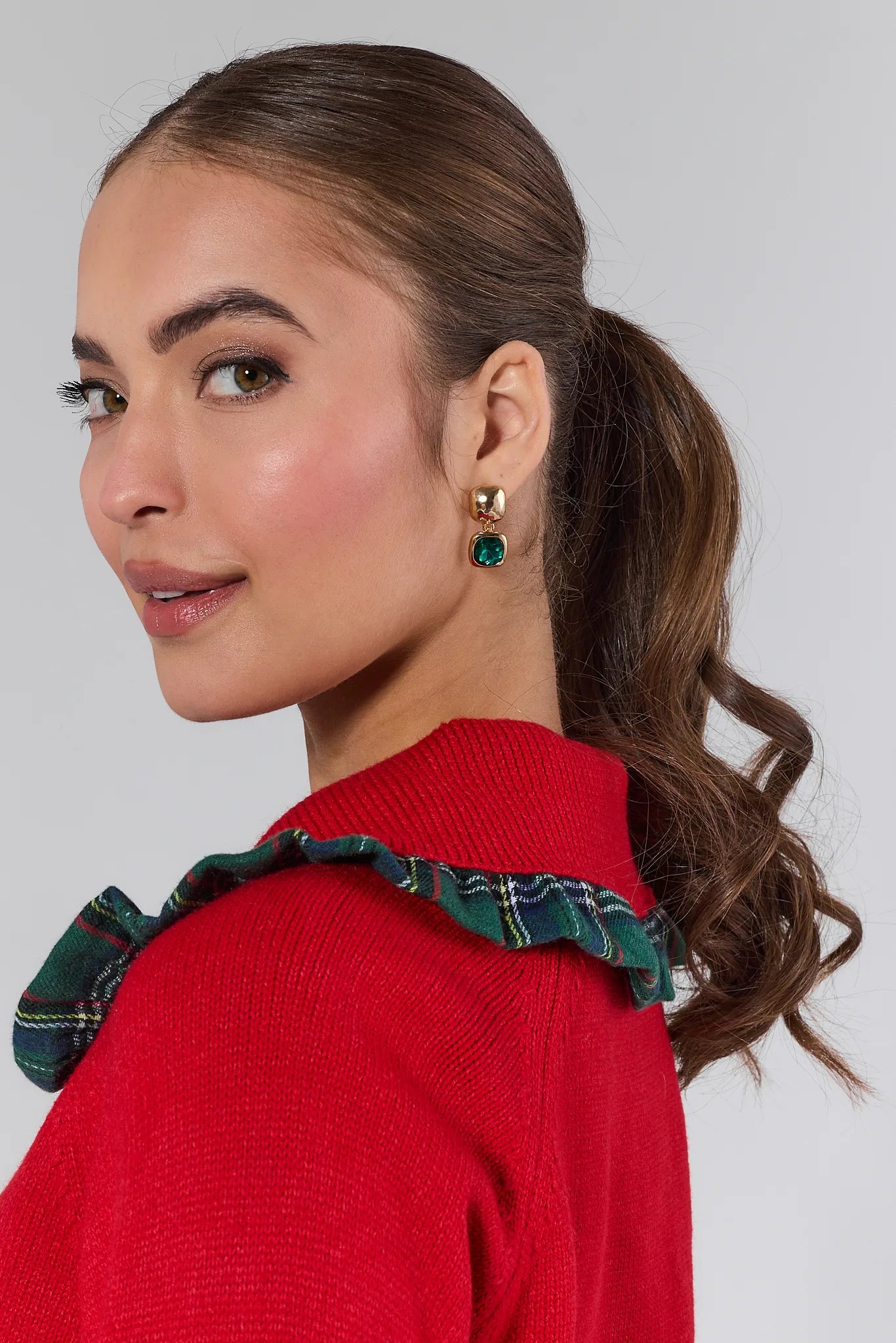 Harley Emerald Drop Earrings