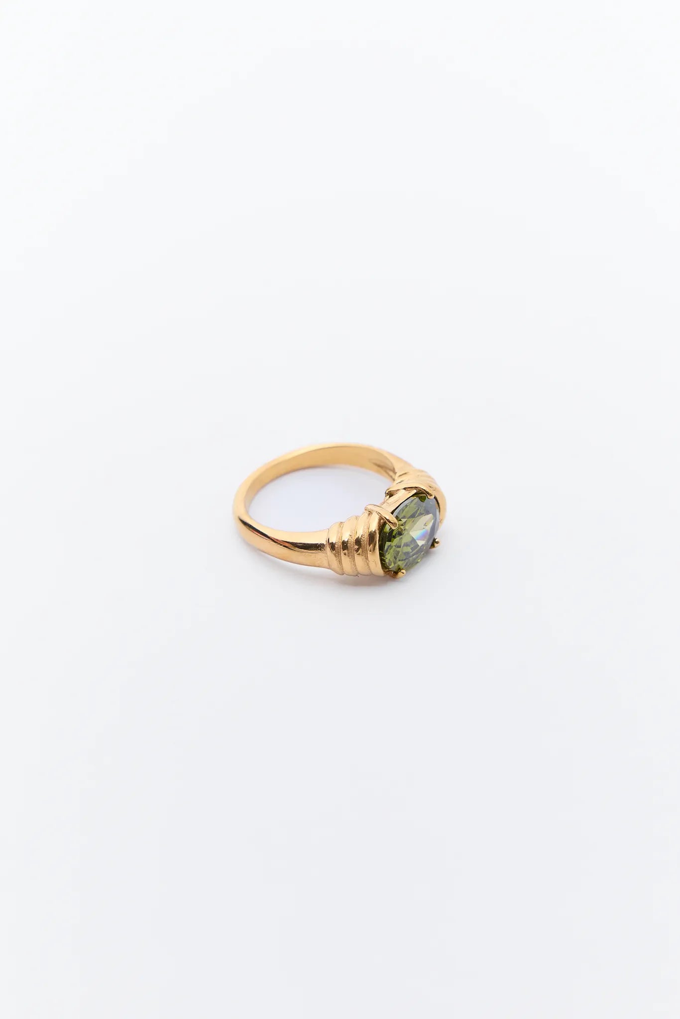 Verna Green Stone Ring
