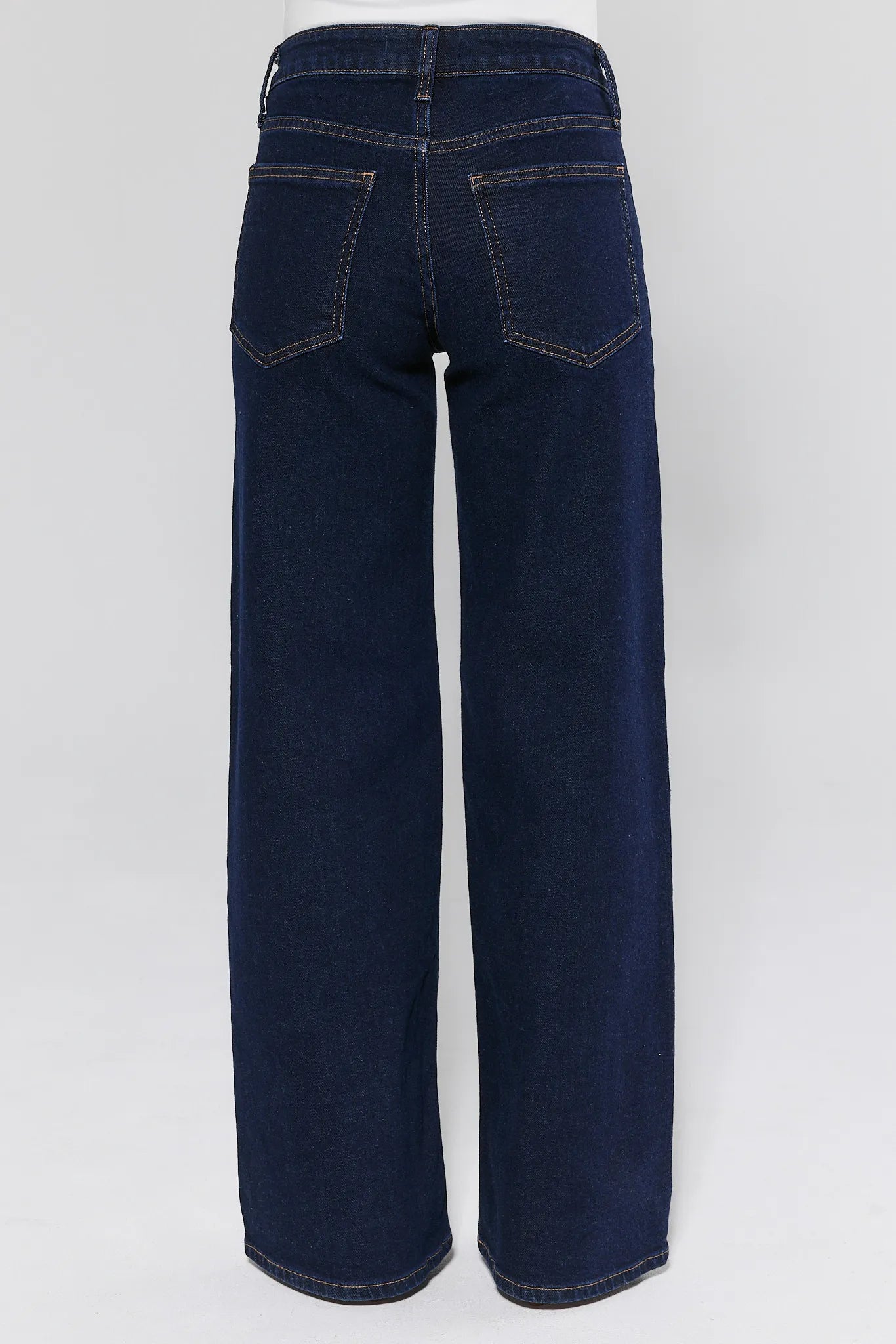 Makenna Dark Wash Wide Leg Jeans