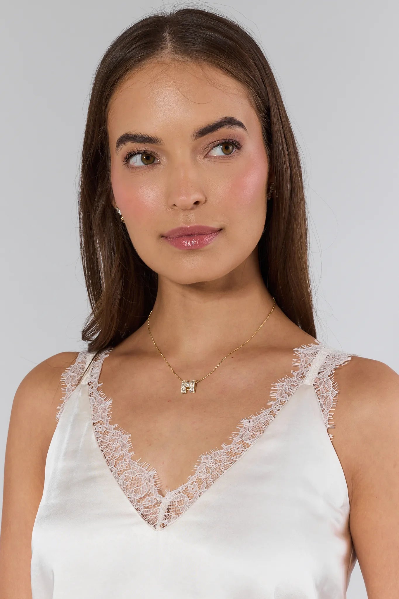 Hensley Gold Pendant Necklace