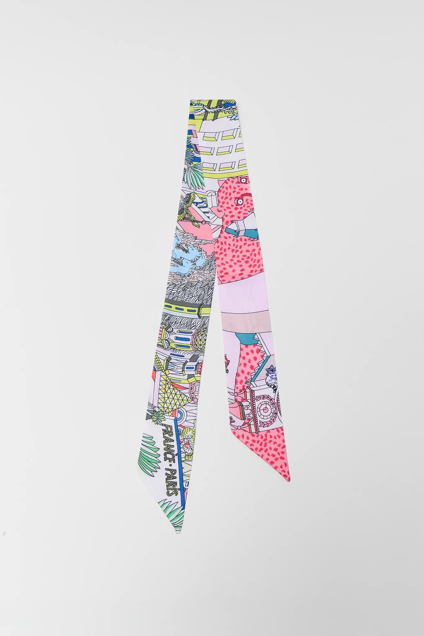 Augusta Pink Printed Scarf