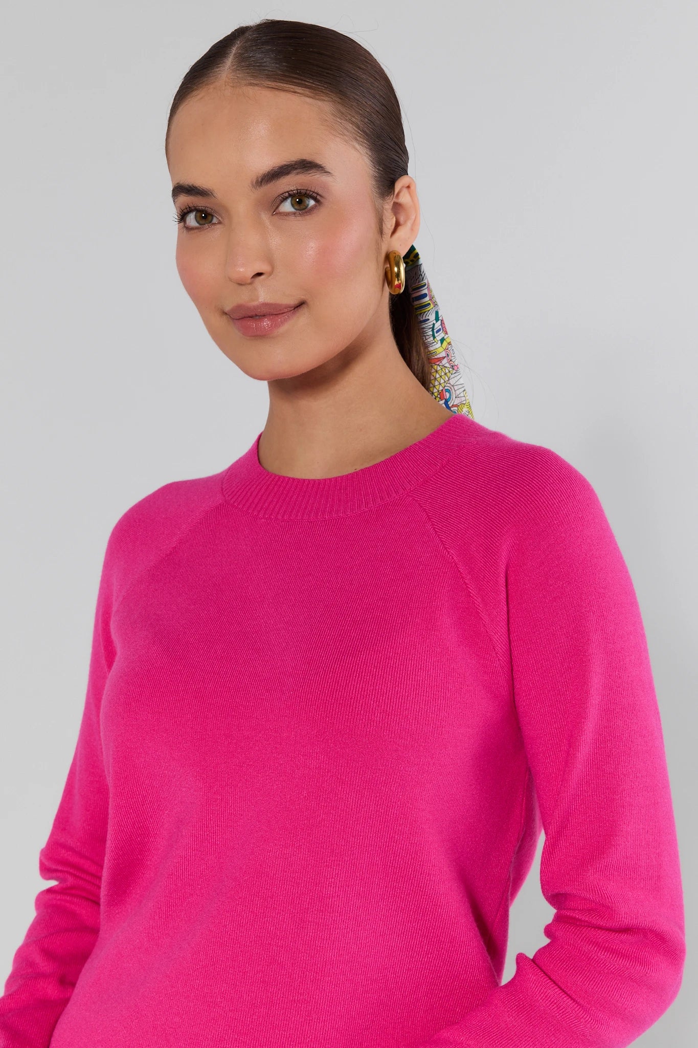 Sandra Pink Knit Sweater
