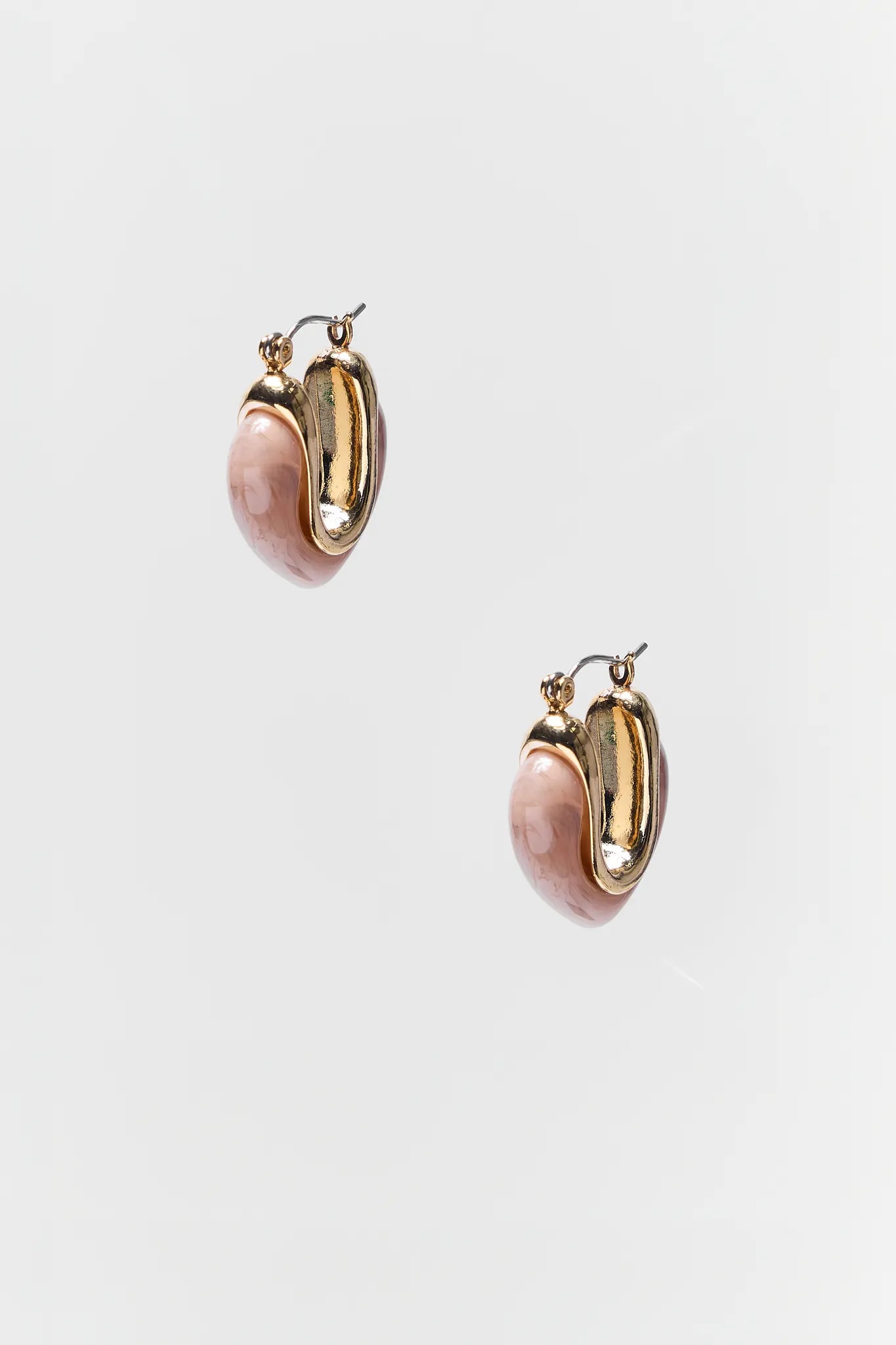 Lola Pink Huggie Earrings
