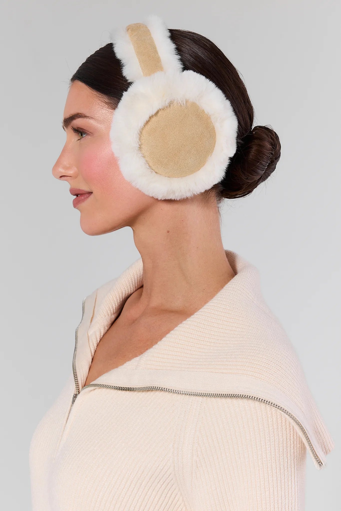 Ellie Tan Faux Fur Earmuffs